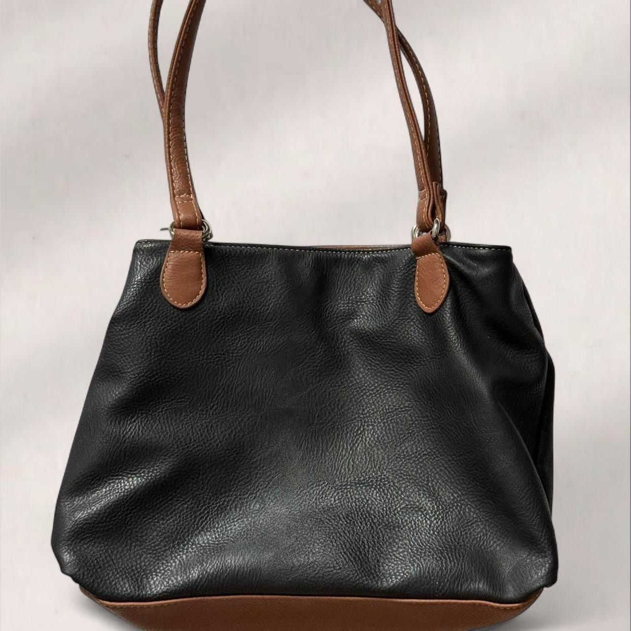Other black & brown leather shoulder bag Size ONE SIZE - 2 Thumbnail