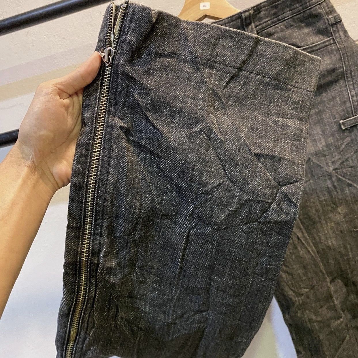 Burberry Crazy Vintage Y2K Burberry Carpenter Denim Jeans Size US 29 - 4 Thumbnail