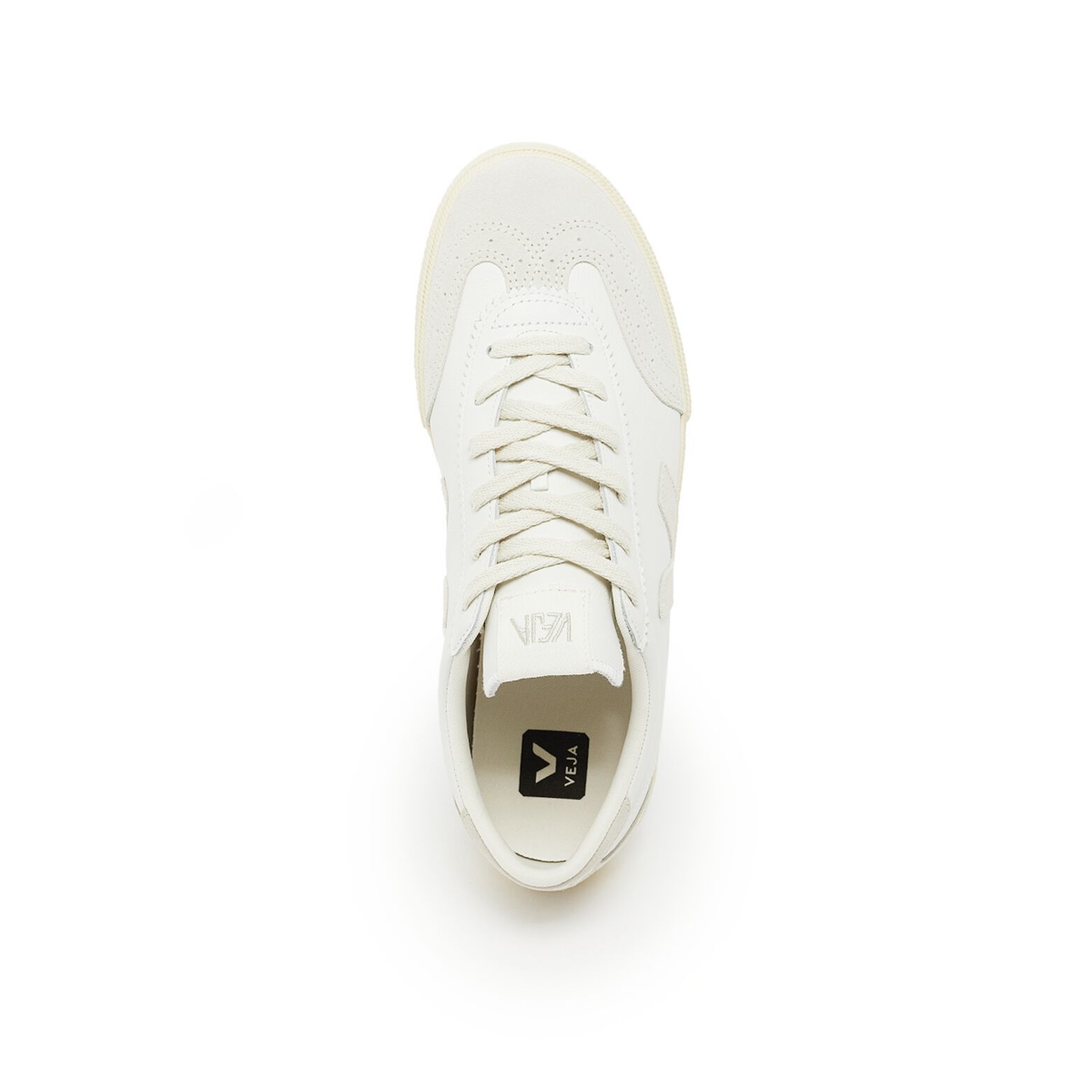 Veja Veja Volley Leather White Natural VO2003852A US 7 EU 38 Size US 7 / IT 37 - 6 Thumbnail