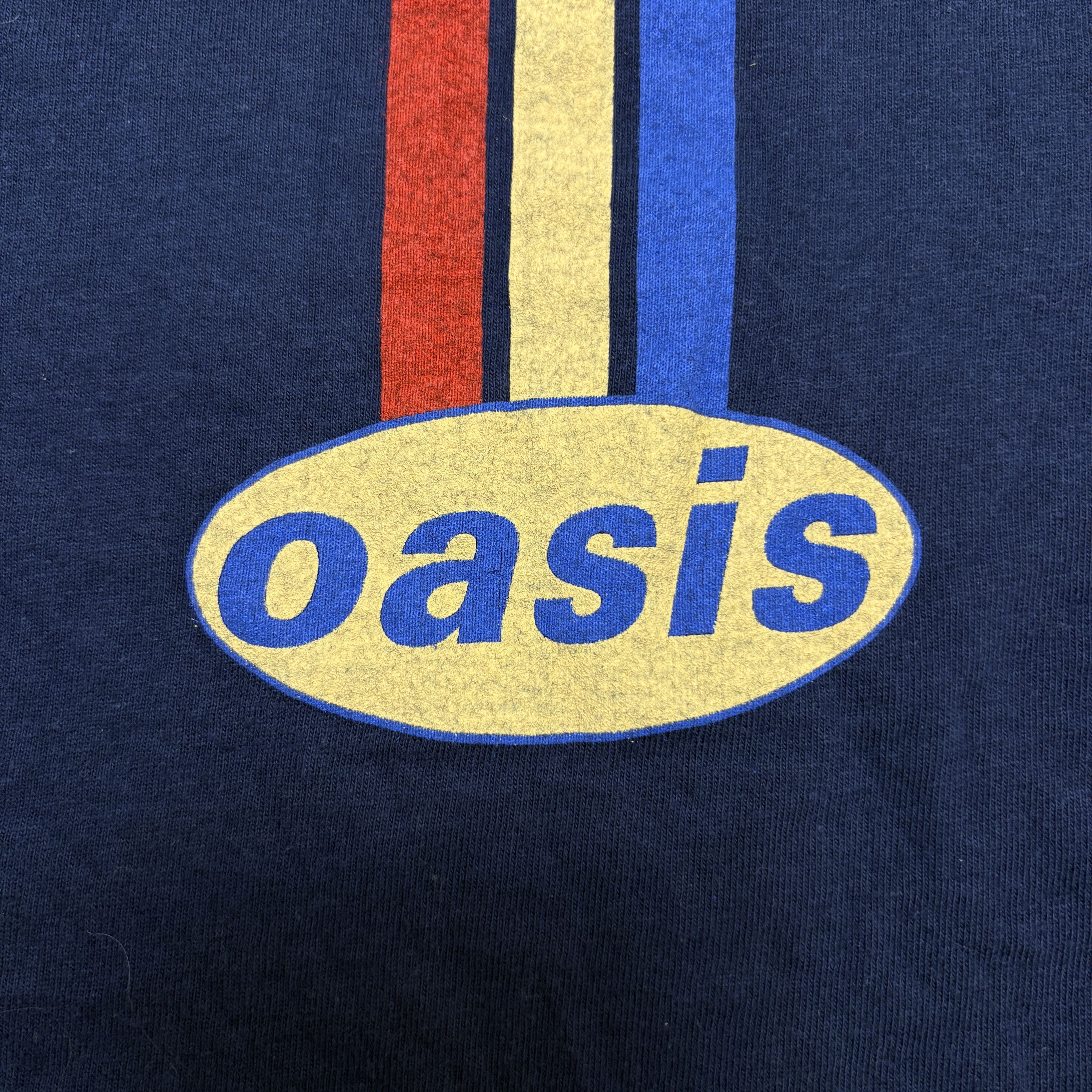 Band Tees Vintage Oasis Shirt 90s Tour Knebworth Britpop Rock Band Tee Size US XL / EU 56 / 4 - 19 Thumbnail