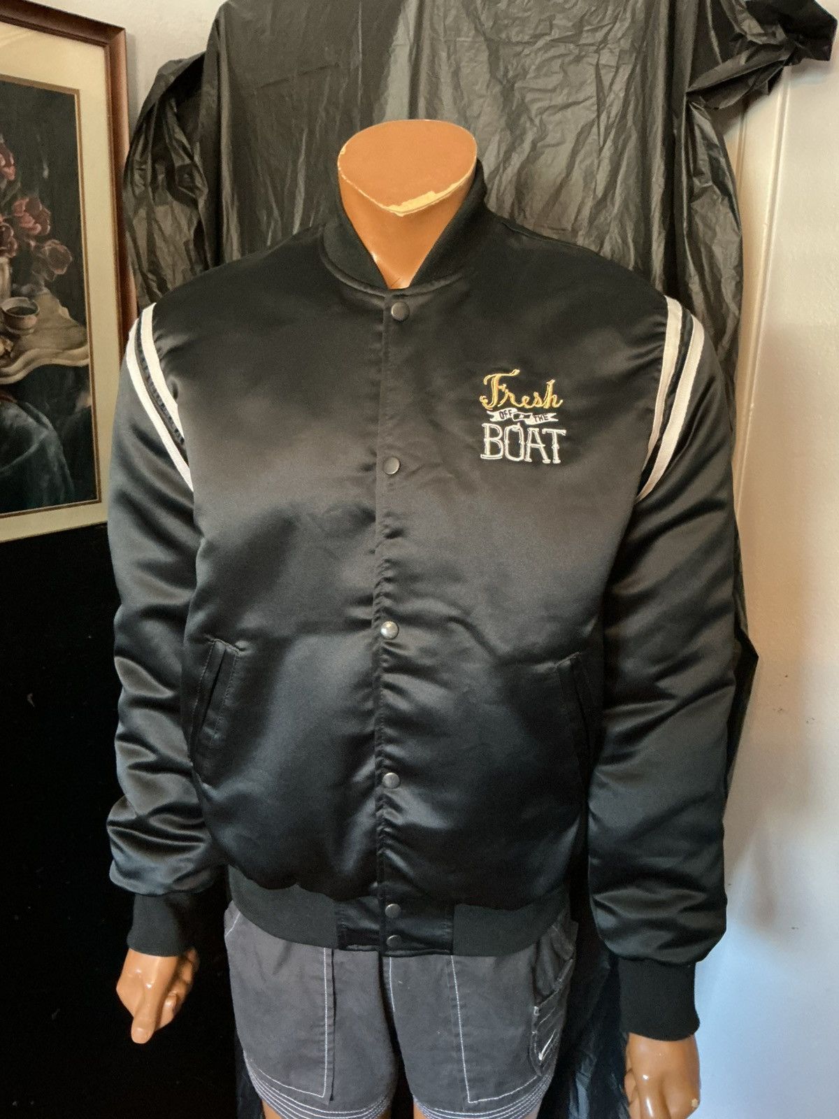 Other Sichel Fresh Off The Boat ABC Sitcom TV Satin Varsity Jacket Size US M / EU 48-50 / 2 - 7 Thumbnail