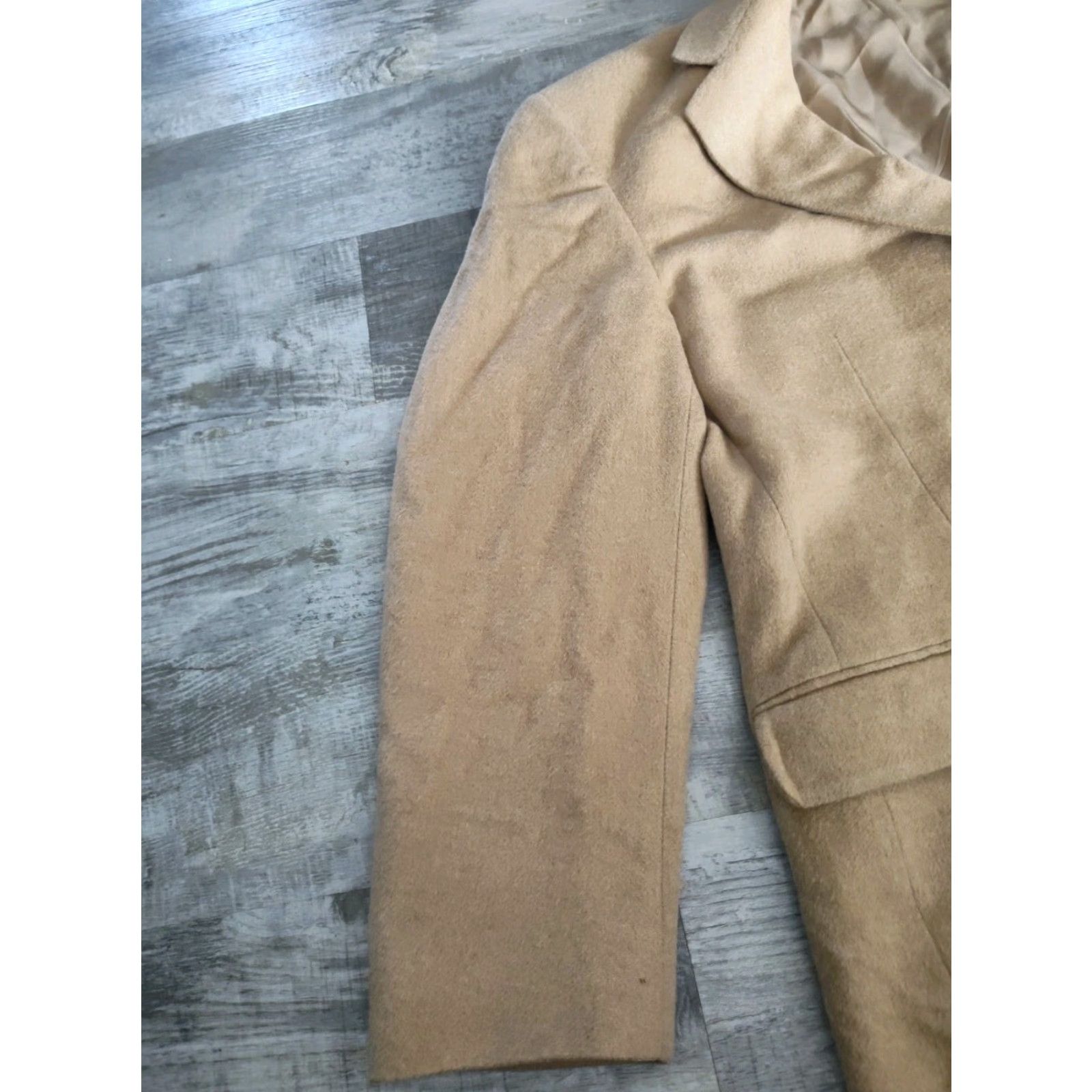 Polo Ralph Lauren Vintage Polo Ralph Lauren University Club Men’s Camel Hair Tan Blazer Jacket 46R USA Size US XXL / EU 58 / 5 - 4 Thumbnail