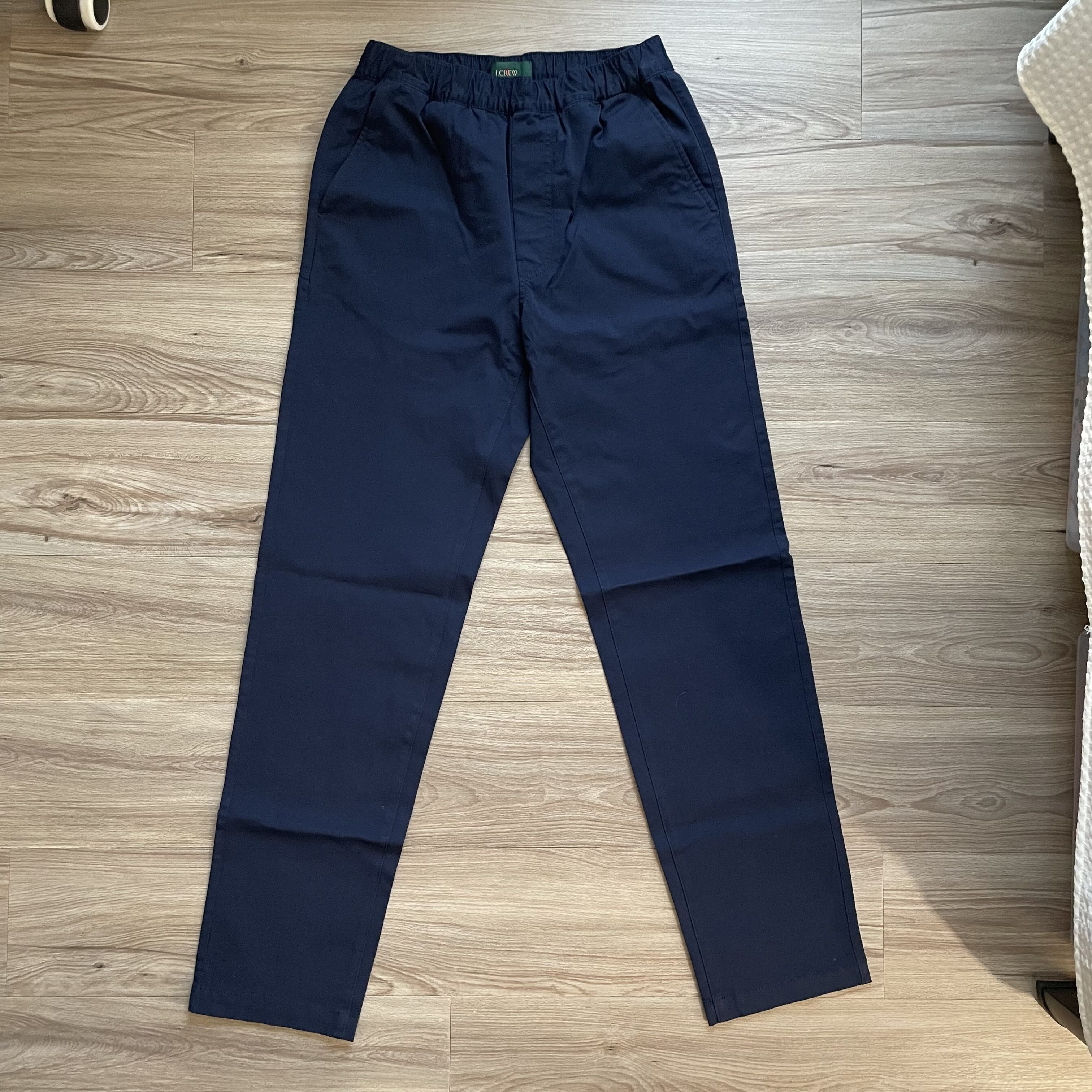J.Crew J. Crew Navy Drawstring Pants Size US 28 / EU 44 - 1 Thumbnail