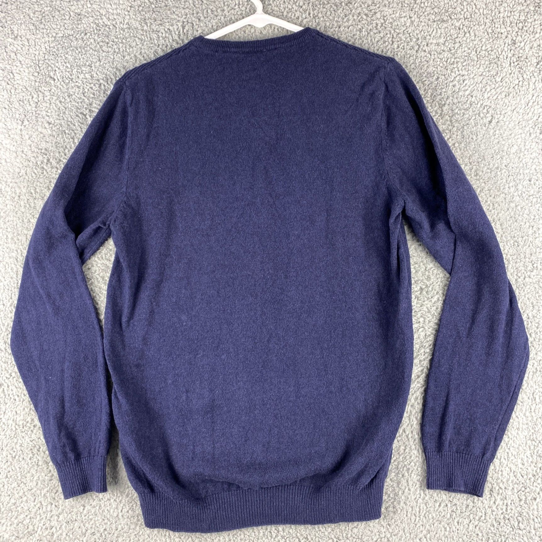 Vintage VINTAGE US Polo Assn. Sweater Long Sleeve Crew Neck Cable-Knit 100% Cotton Blue Size S Men Pullover 1/4 Zip Logo Golf Size US S / EU 44-46 / 1 - 7 Thumbnail