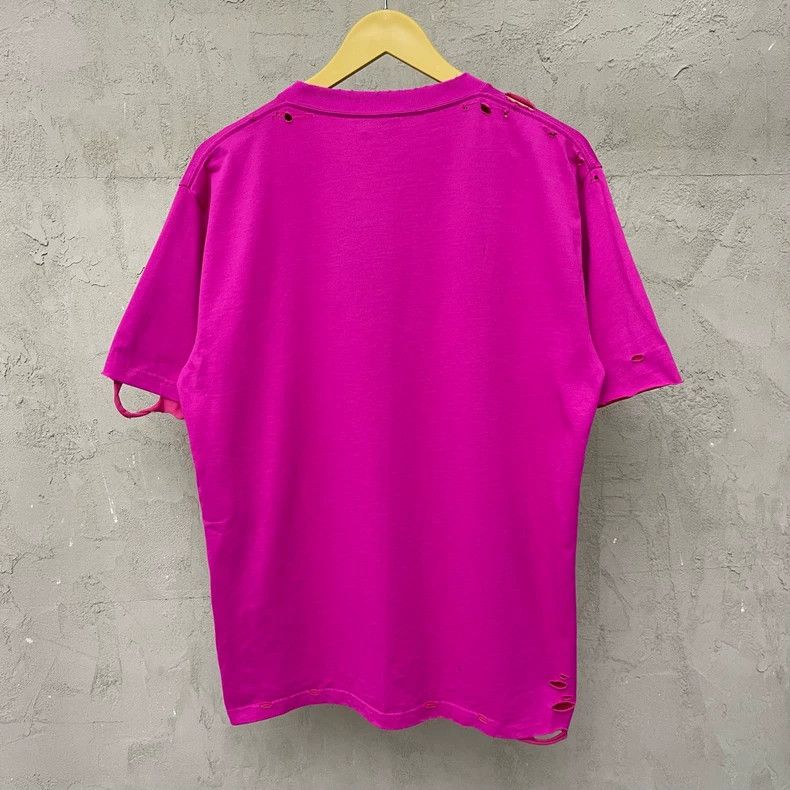 Balenciaga Balenciaga Dragon Fruit Slogan Logo Short Sleeve 2501-Nexta Size US XL / EU 56 / 4 - 3 Thumbnail