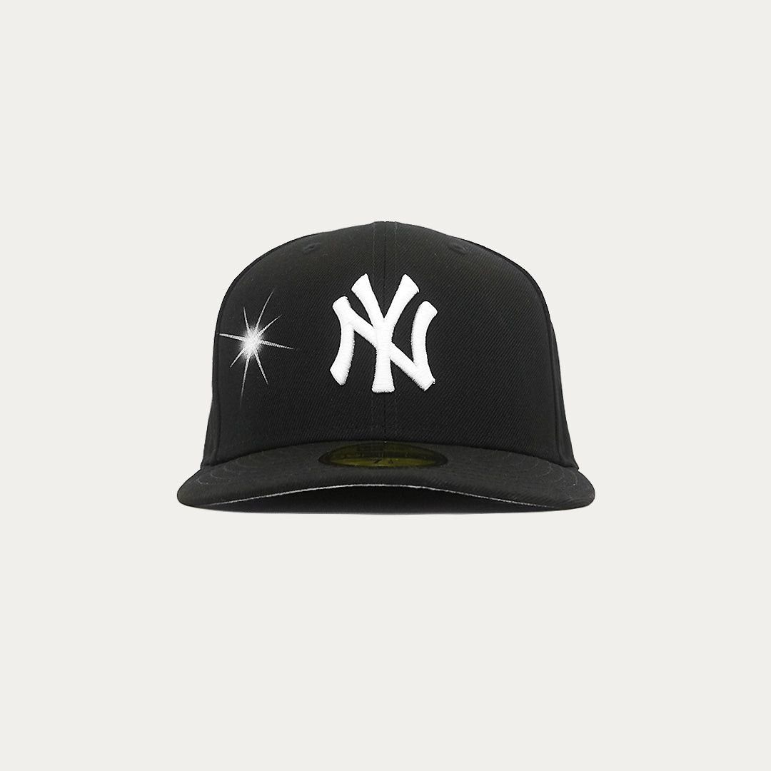 ay el ay en ay el ay en "en why" Black 59Fifty New Era 7 1/8 Size ONE SIZE - 1 Thumbnail
