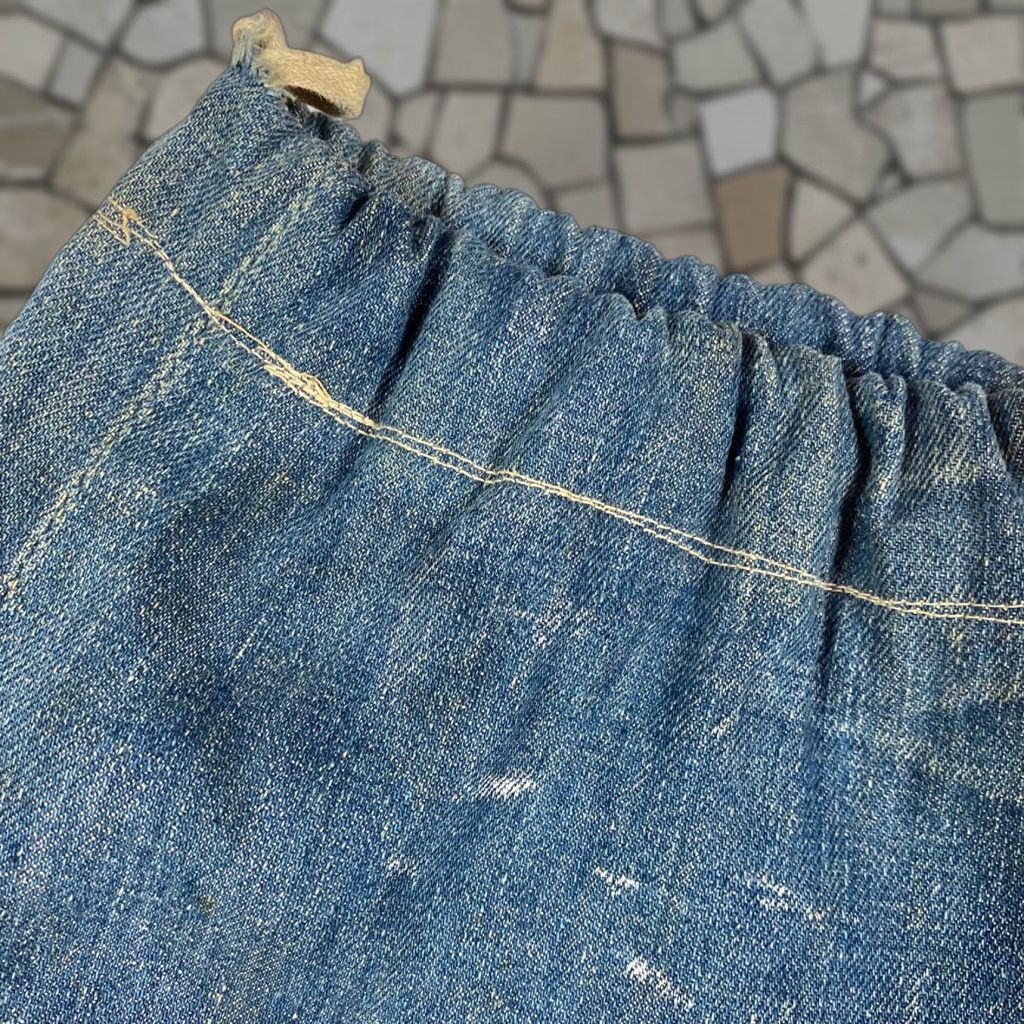Vintage VINTAGE 1940s Custom Denim Suntries Bag Levis Selvege Redline Denim 14x9.5 inches Bag Mens/Womens Size ONE SIZE - 1 Thumbnail