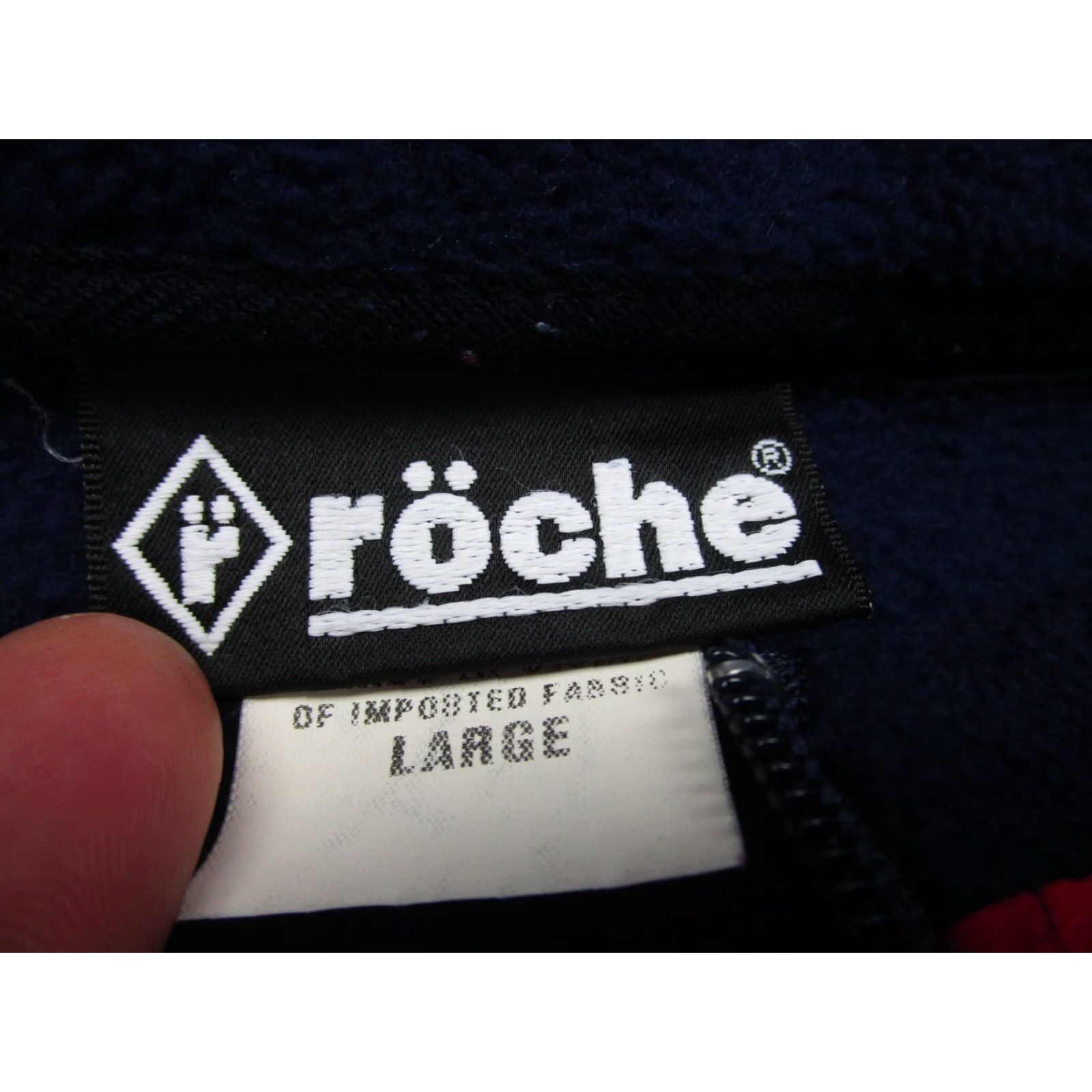 Vintage Morgan Stanley Fleece Vest Mens Large Navy Blue Red Full Zip Roche USA Logo Size US L / EU 52-54 / 3 - 3 Thumbnail