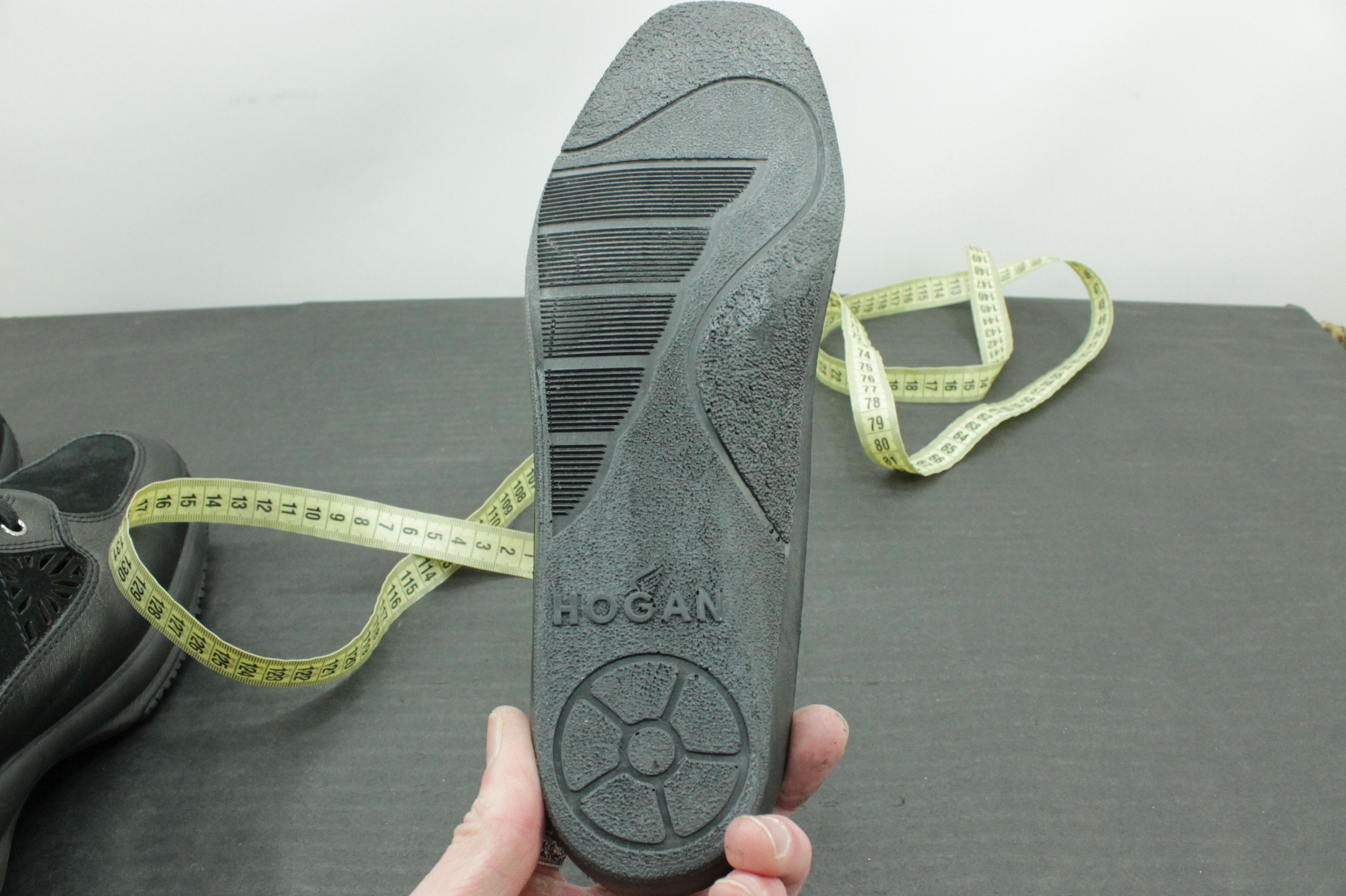 Hogan Hogan Interactive Black Leather Sneakers Shoes Women's Size US 11 / IT 41 - 12 Thumbnail