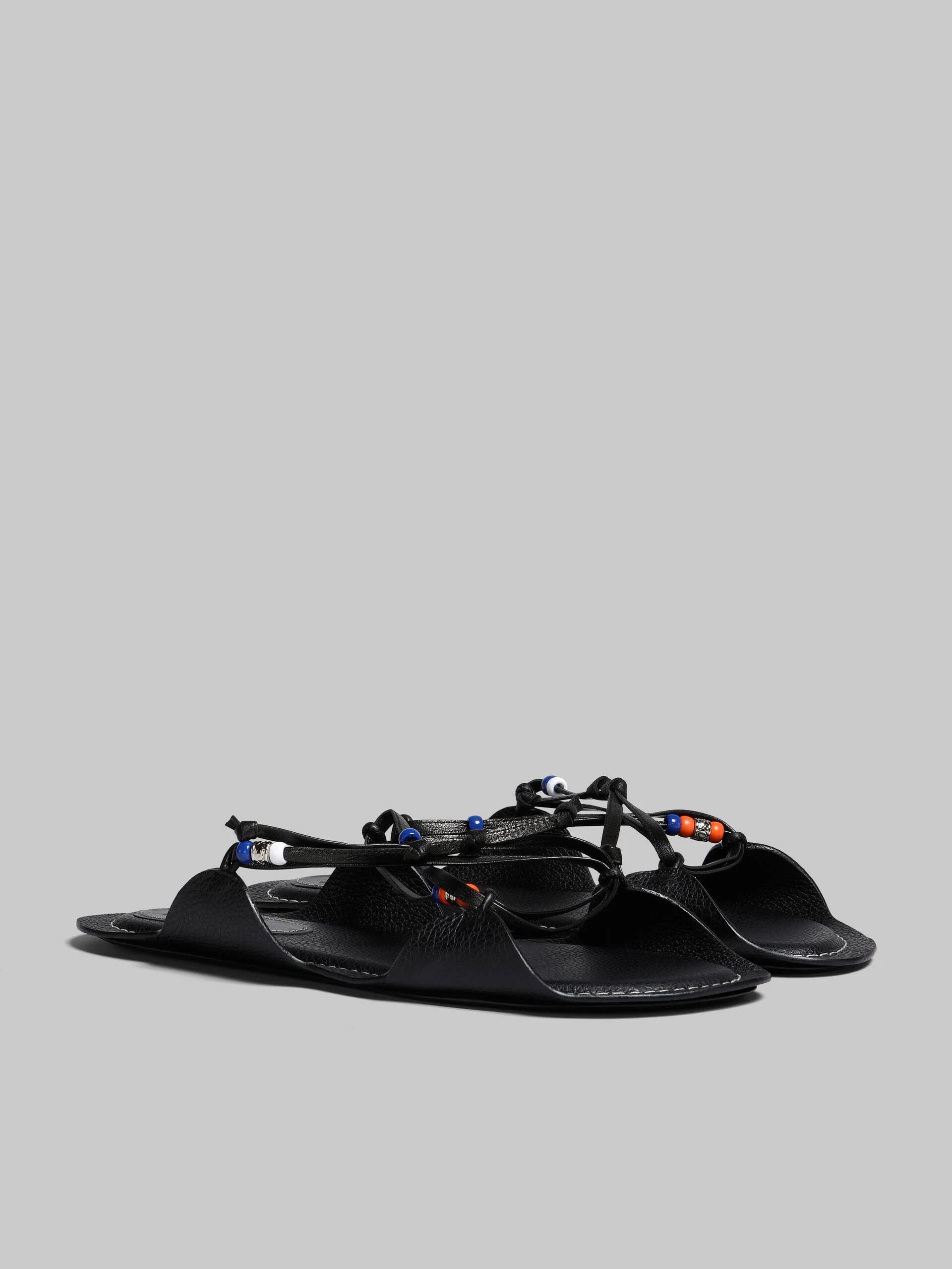 Marni o1srvl11e0624 Sandals in Black Size US 12 / EU 45 - 4 Thumbnail