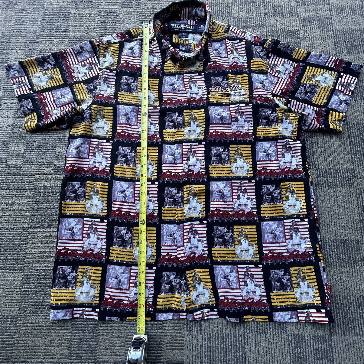 Pelle Pelle Vintage Pelle Pelle All Over Print Hip-Hop Button-Up Shirt Size US XXL / EU 58 / 5 - 4 Thumbnail