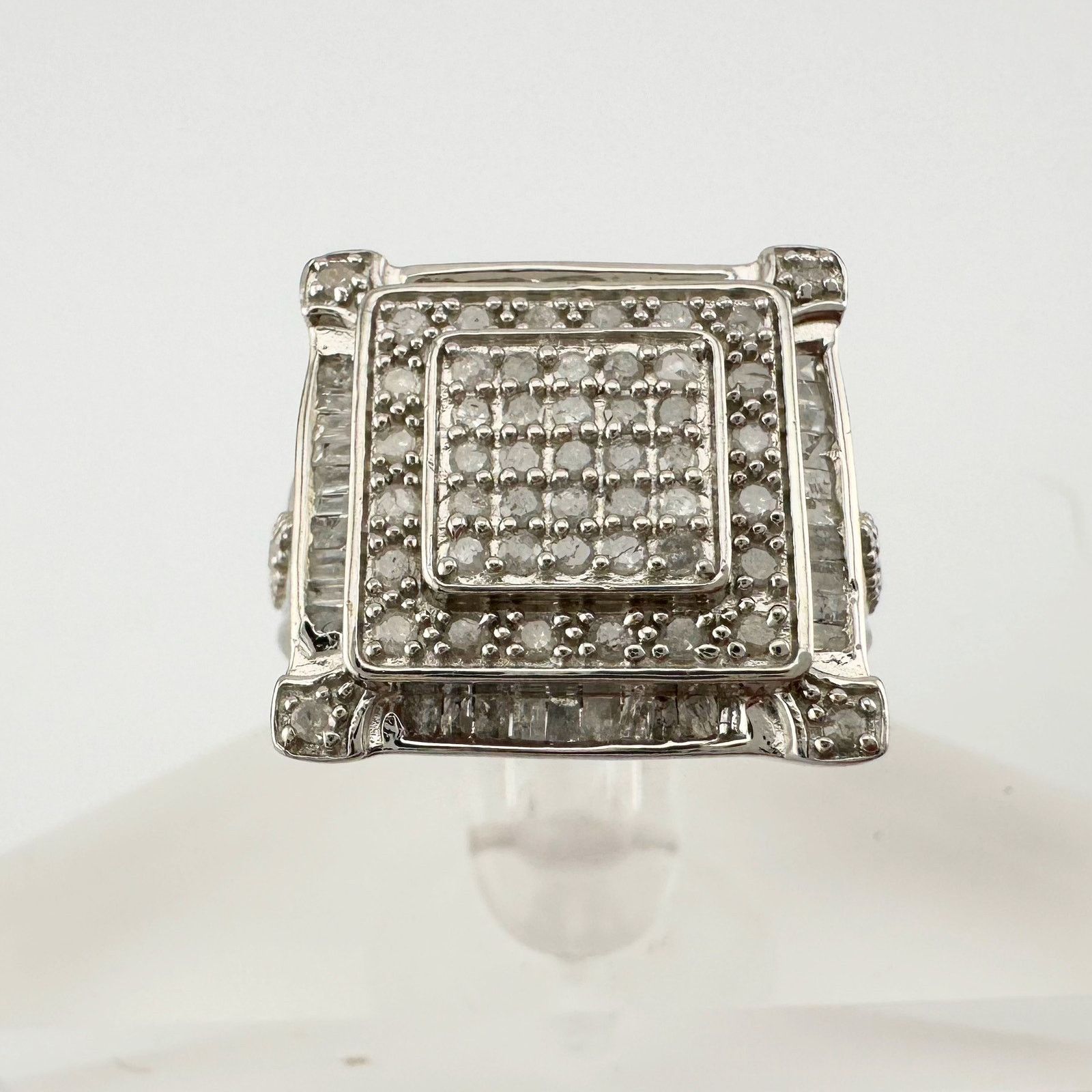 Other Elegant Princess Cut 1.00 Carat Diamond Ring - Size 7.25 Size ONE SIZE - 13 Thumbnail