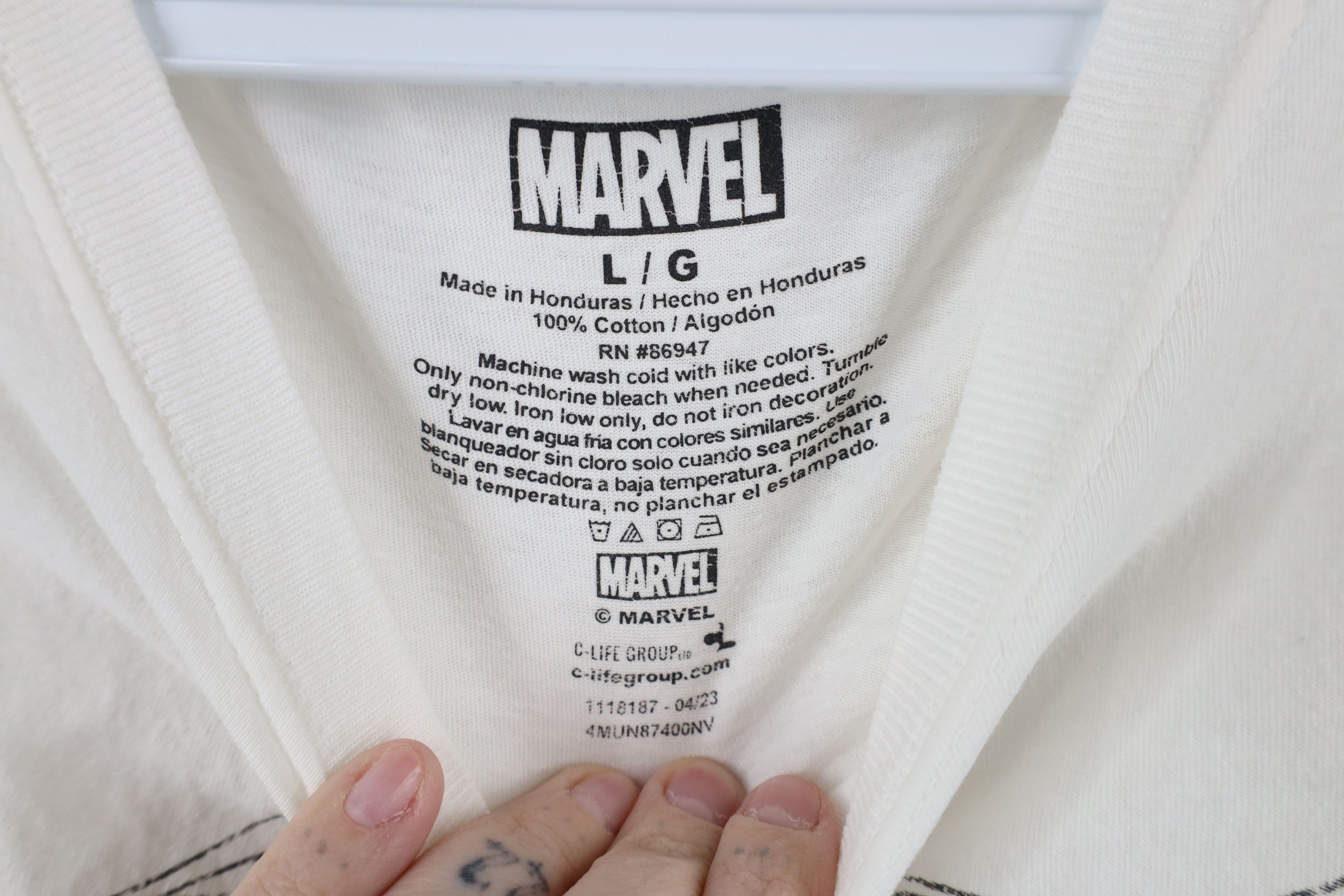 Vintage Vintage Y2K Marvel Venom Spiderman Short Sleeve T-Shirt Size US L / EU 52-54 / 3 - 8 Thumbnail