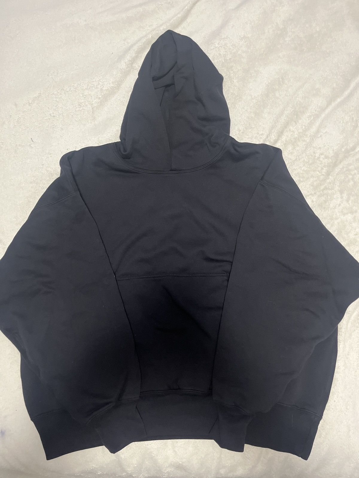 Image of Yeezy Gap Hoodie in Black, Men's (Size 2XL)