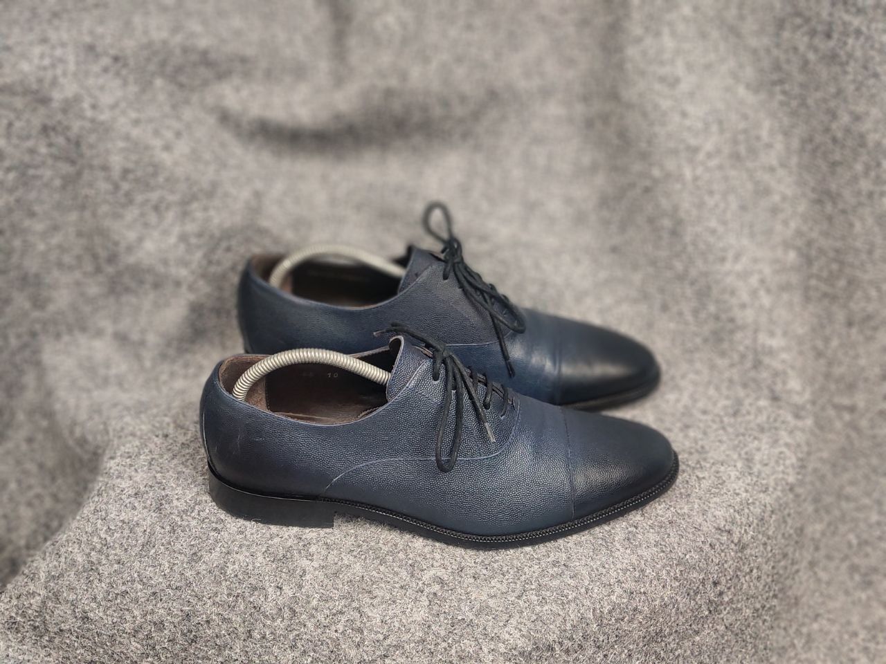 Boggi Boggi Milano Gradient slope leather oxfords Derby Shoes Size US 11 / EU 44 - 2 Thumbnail