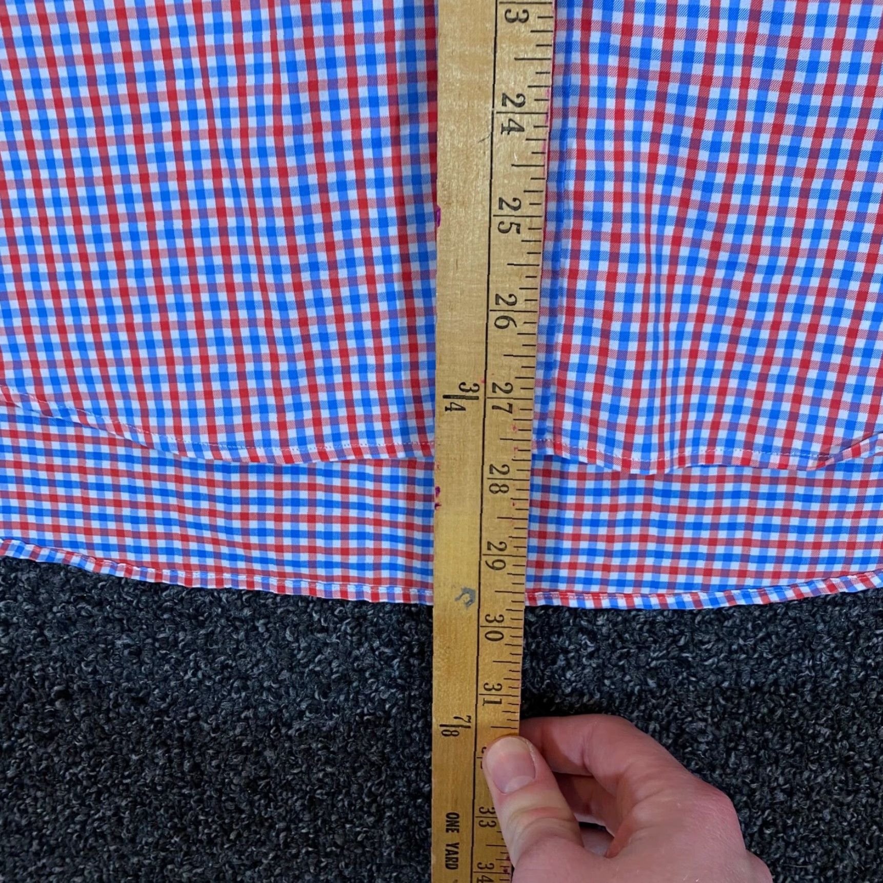 Vineyard Vines Vineyard Vines Shirt Mens Large Slim Red White Plaid Button Outdoors Preppy Shirt Size US L / EU 52-54 / 3 - 5 Thumbnail