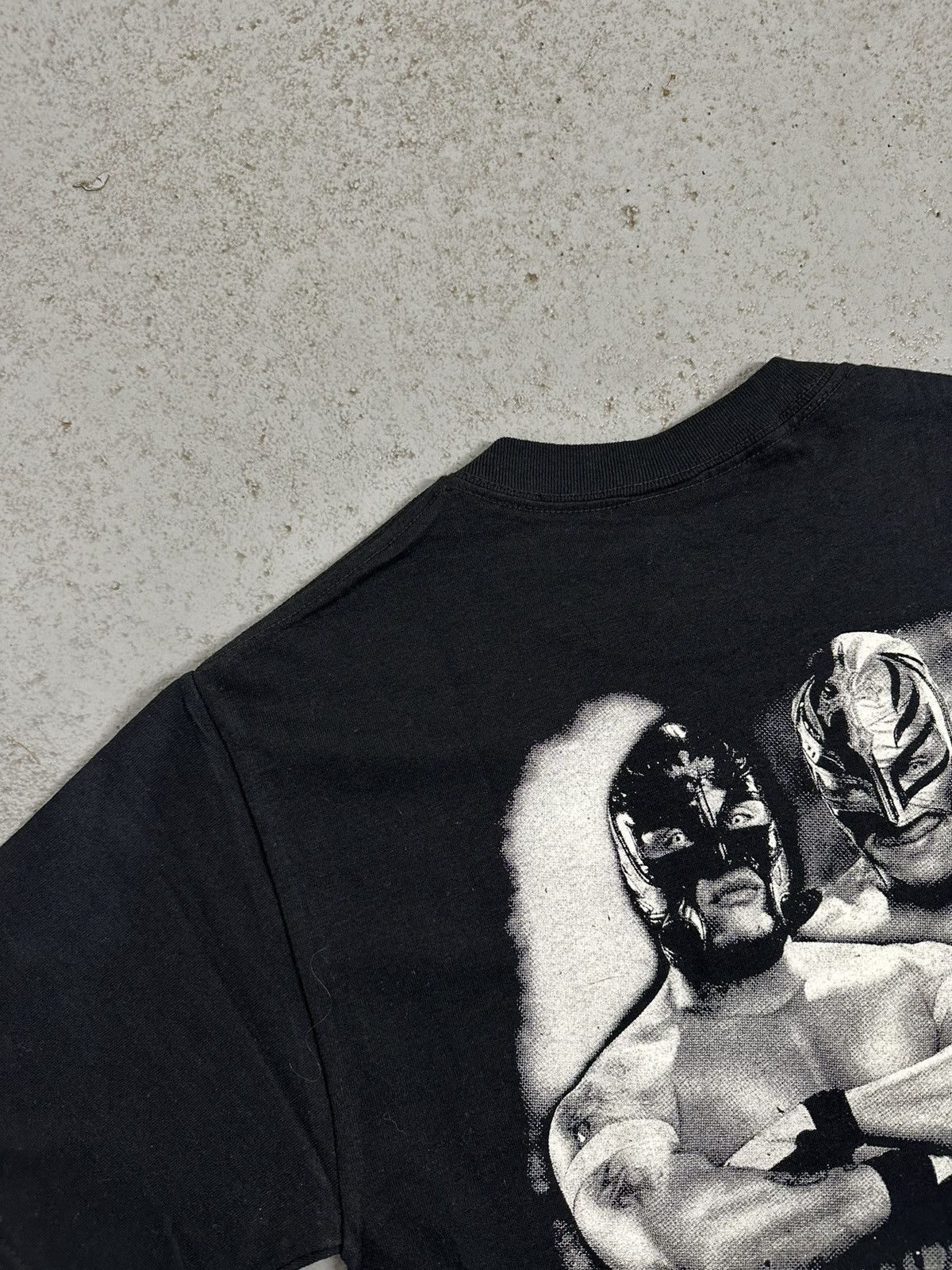 WWE Vintage 00s WWE Rey Mysterio Fruit Of The Loom T-Shirt Size US S / EU 44-46 / 1 - 13 Thumbnail