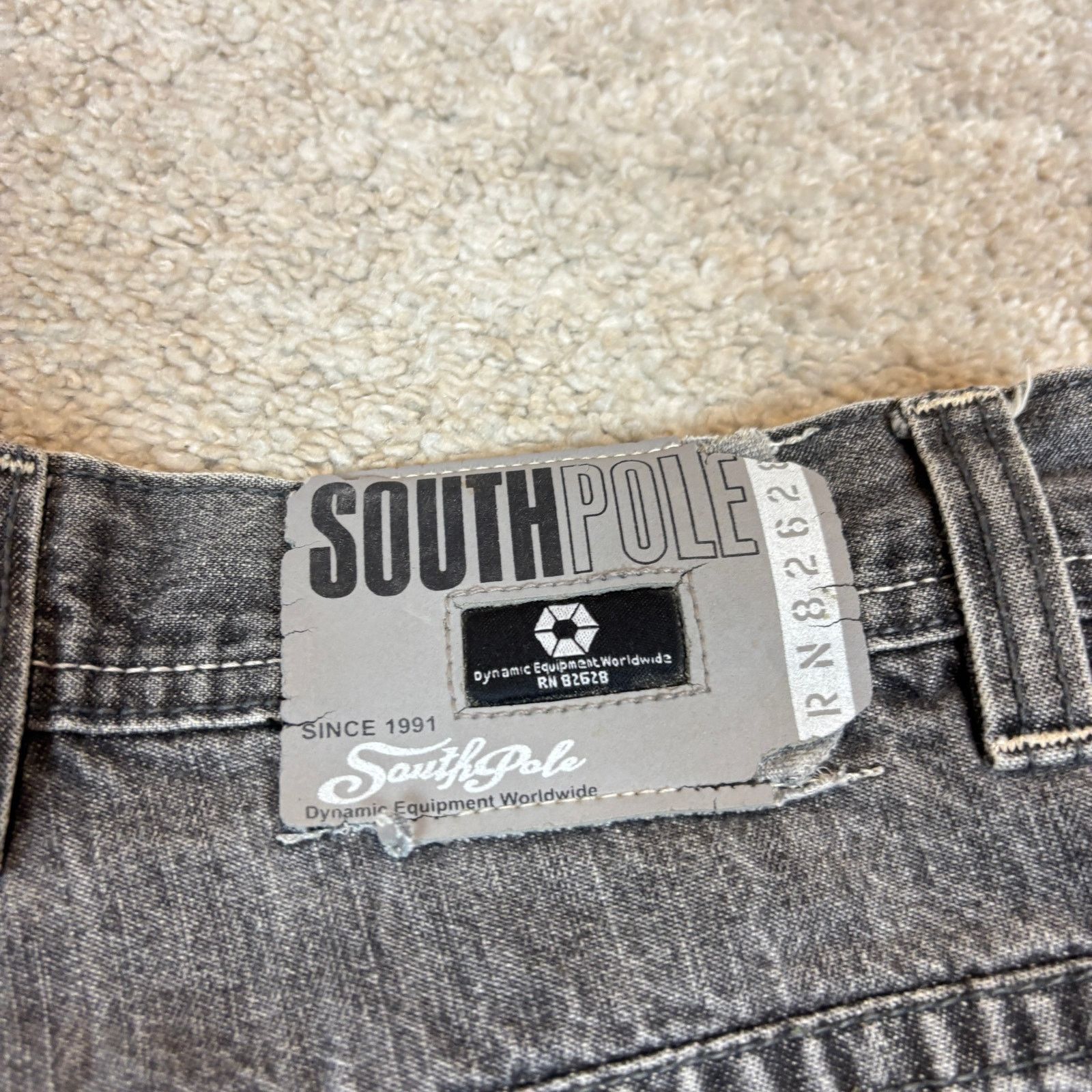 Southpole Vintage Southpole Y2K Baggy Paint Splatter Jeans Men's 34x30 Size US 34 / EU 50 - 5 Thumbnail