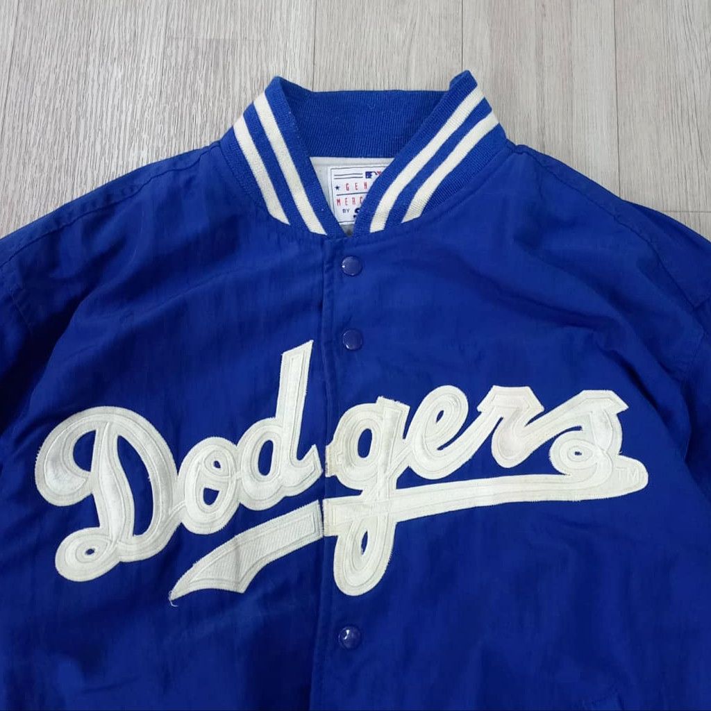 Starter Vintage Starter MLB LA Dodger Hideo Nomo Jacket Size US XL / EU 56 / 4 - 6 Thumbnail