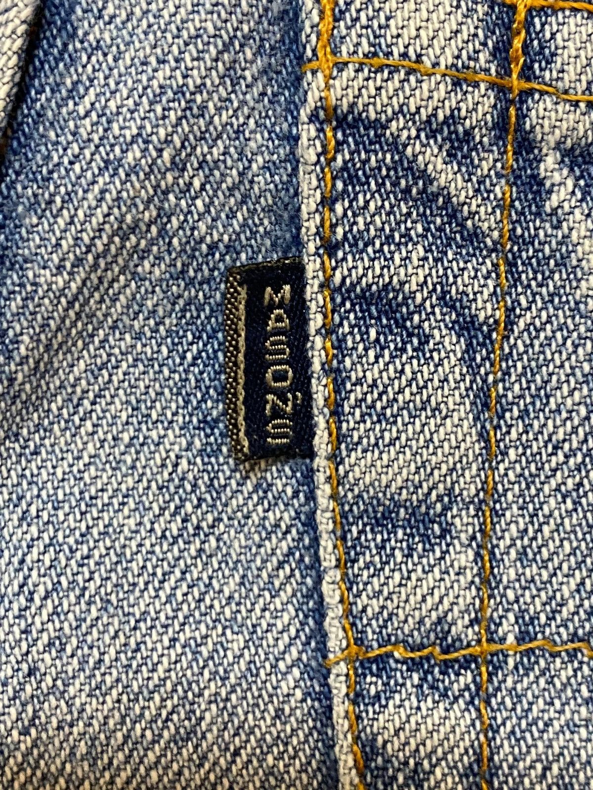 Mason's Vintage Masons by Silver Stone Faded Wash Distressed Jeans Size US 30 / EU 46 - 18 Thumbnail