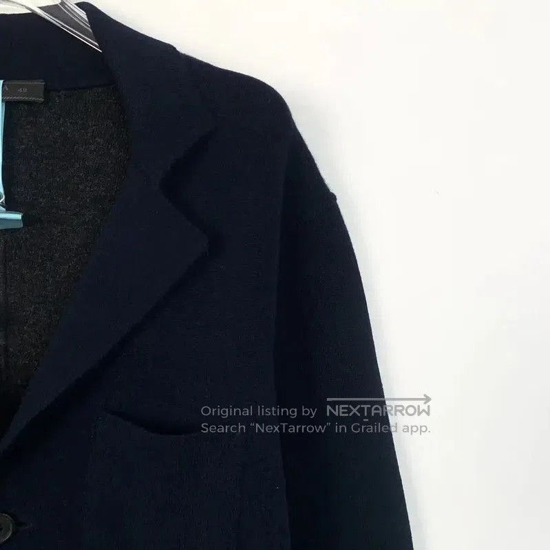 Prada Prada Navy Wool Men's Cardigan. Size US M / EU 48-50 / 2 - 3 Thumbnail