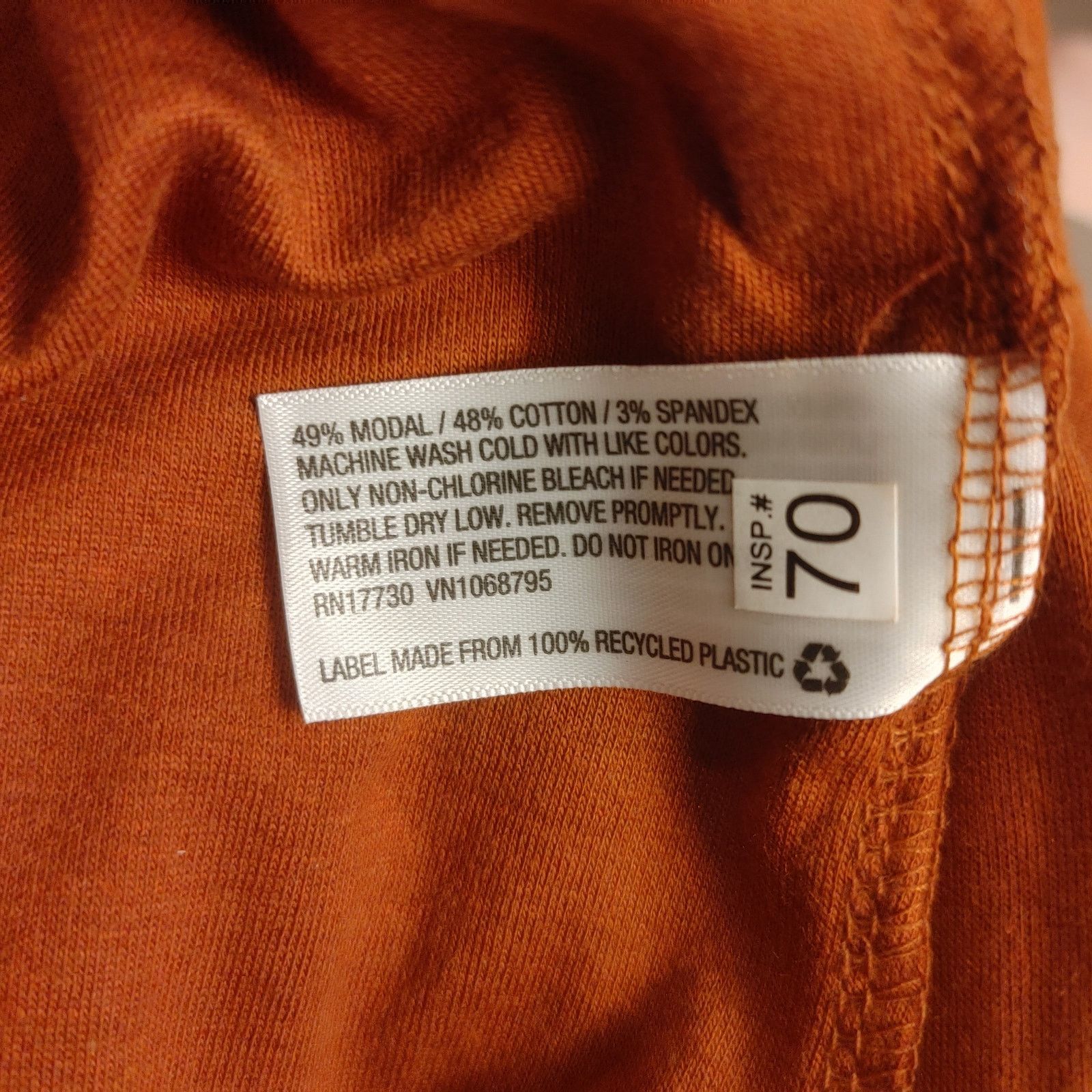 Other A New Day Women's M Burnt Orange Basic Tee Size M / US 6-8 / IT 42-44 - 4 Thumbnail