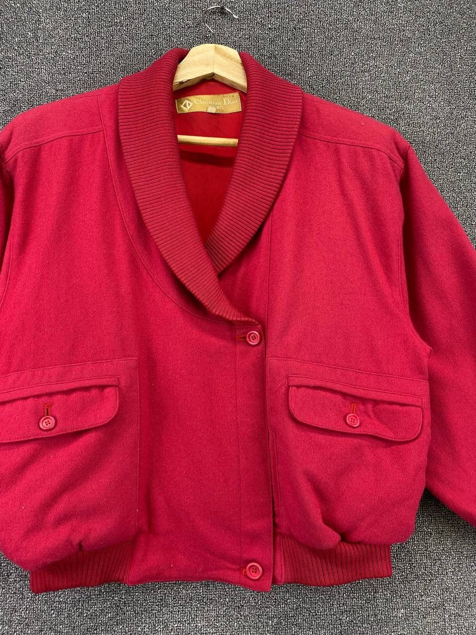 Christian Dior Monsieur Vintage Christian Dior Sports Wool Coat Jacket Size M / US 6-8 / IT 42-44 - 5 Thumbnail