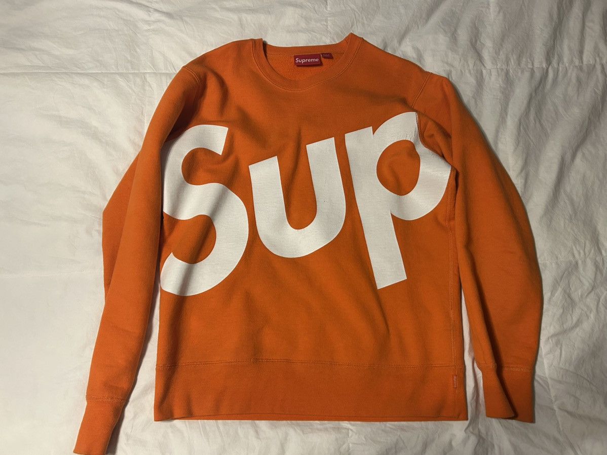 Supreme Supreme FW 2013 Sup Crewneck Size US M / EU 48-50 / 2 - 1 Thumbnail