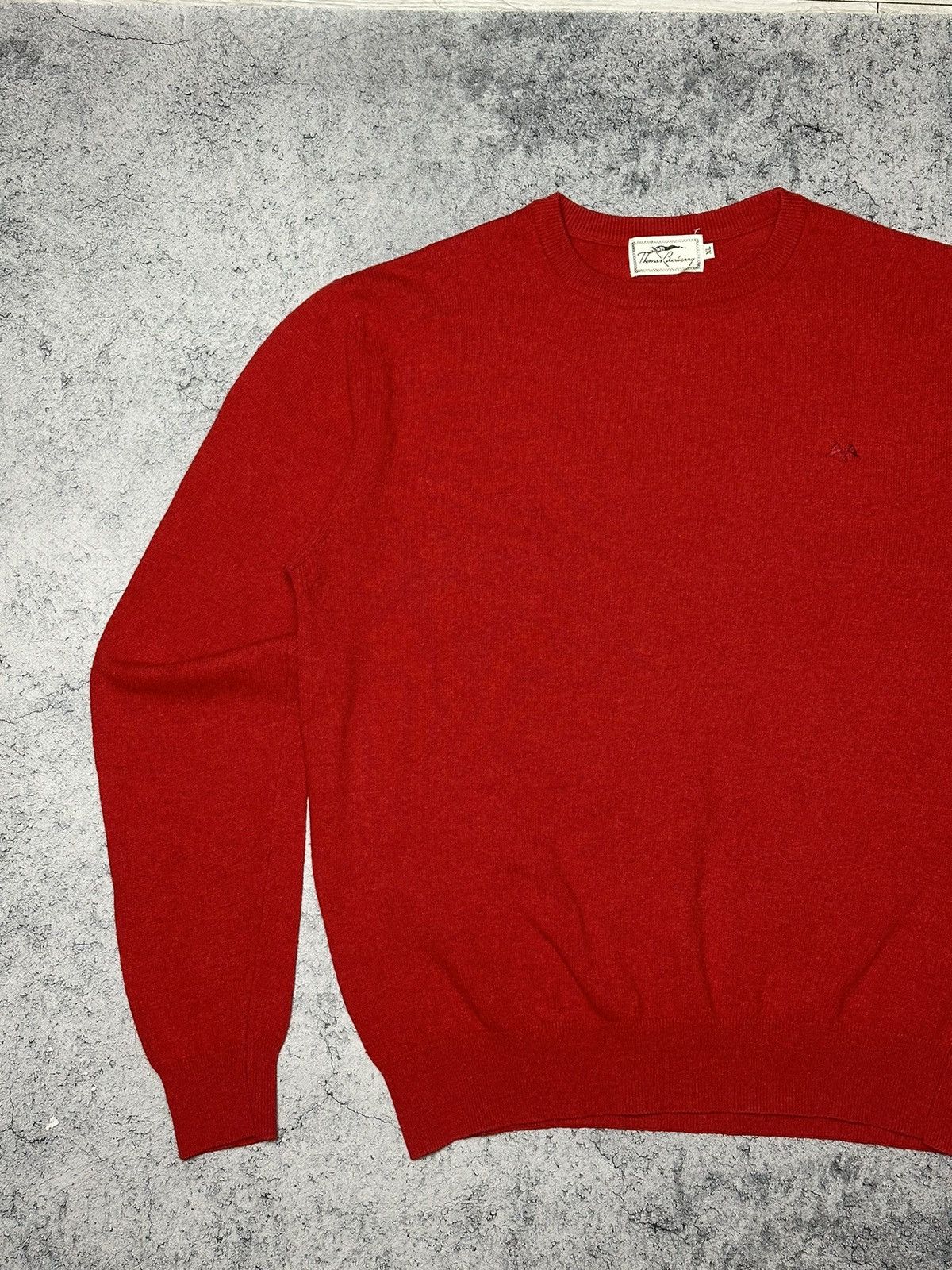 Burberry Vintage Thomas Burberry Wool Sweater Size US L / EU 52-54 / 3 - 2 Thumbnail