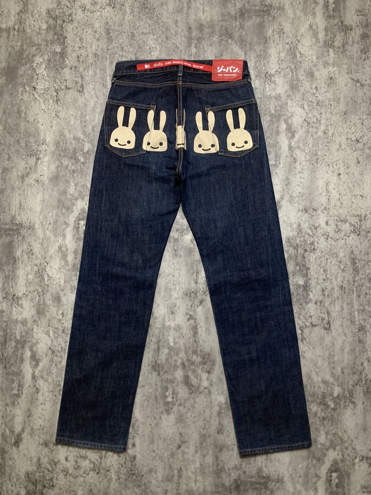 Hysteric Glamour Cune Rabbit Daicock Japanese Deep Indigo Denim Evisu Style Size US 30 / EU 46 - 1 Thumbnail