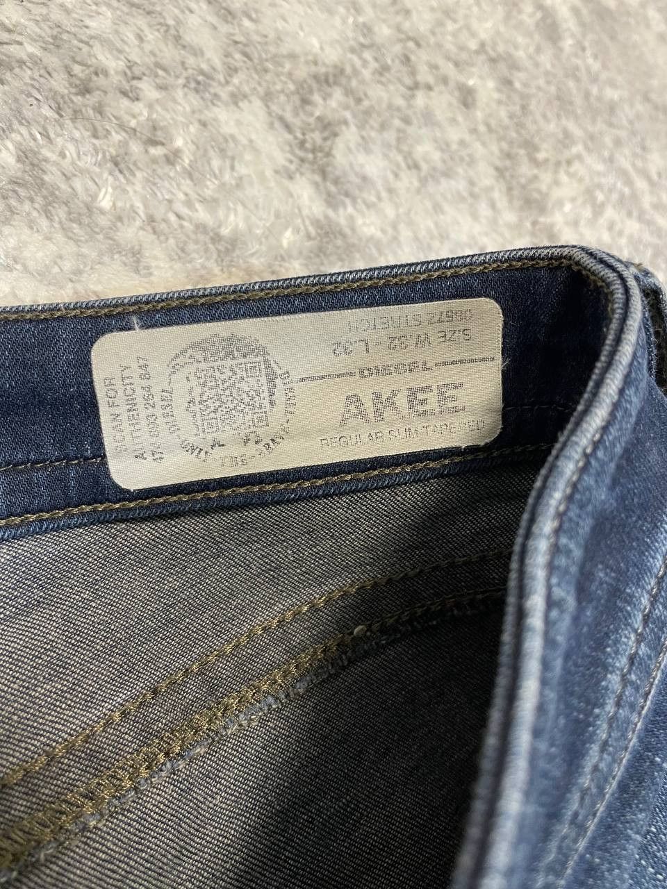 Diesel Vintage 90s Diesel Denim Pants Jeans Regular Slim-Tapered Size US 32 / EU 48 - 10 Thumbnail