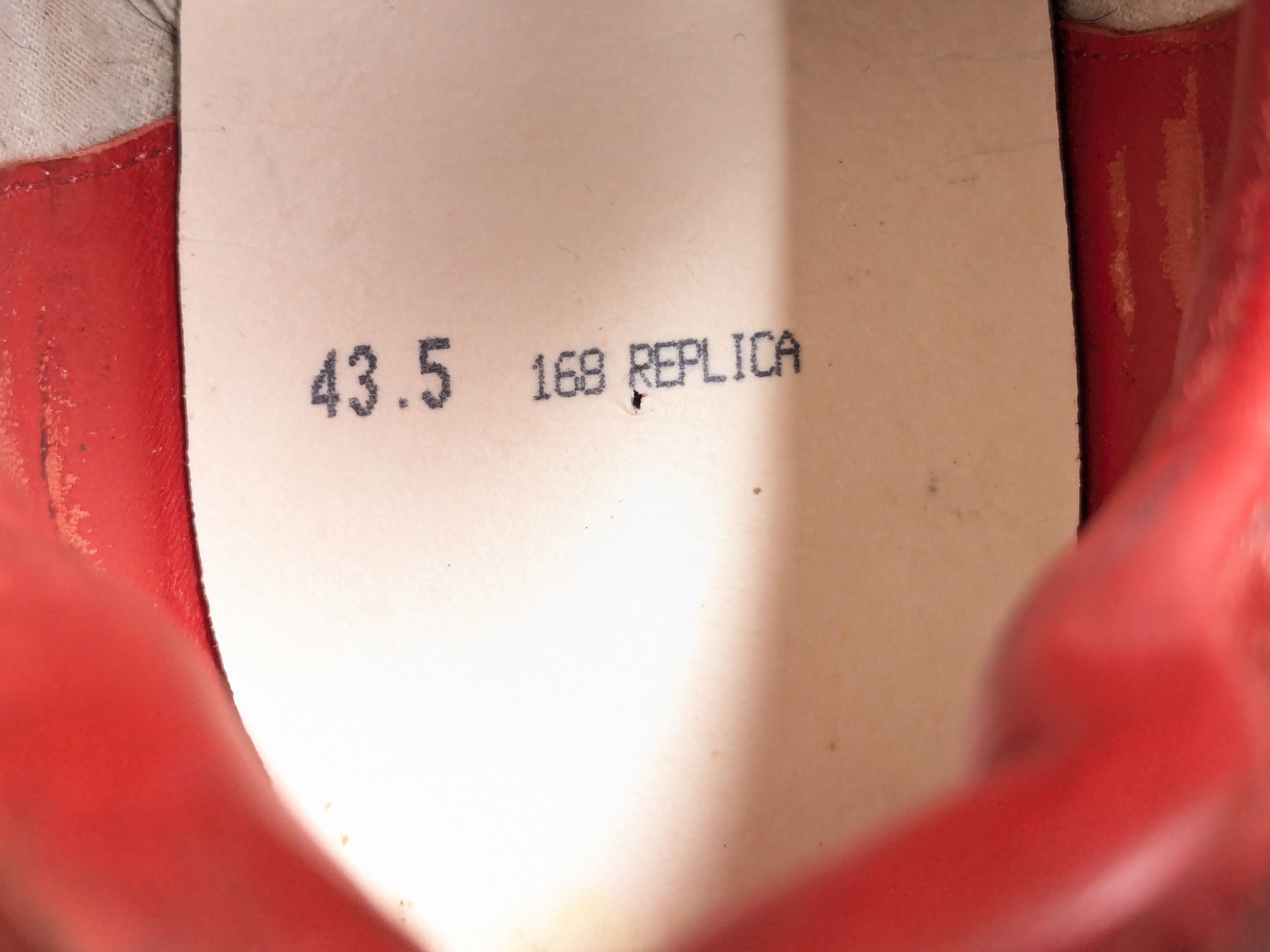 Maison Margiela Maison Margiela Replica GAT Red 10.5 43.5 Low Tops Size US 10.5 / EU 43-44 - 10 Thumbnail
