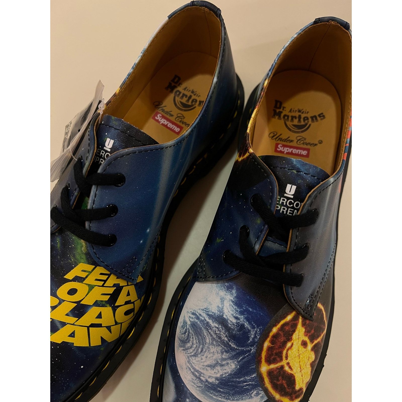 Public Enemy × Supreme × Undercover Dr Martens 3-Eye Supreme Undercover Public Enemy Size 10 DS Size US 10 / EU 43 - 7 Thumbnail