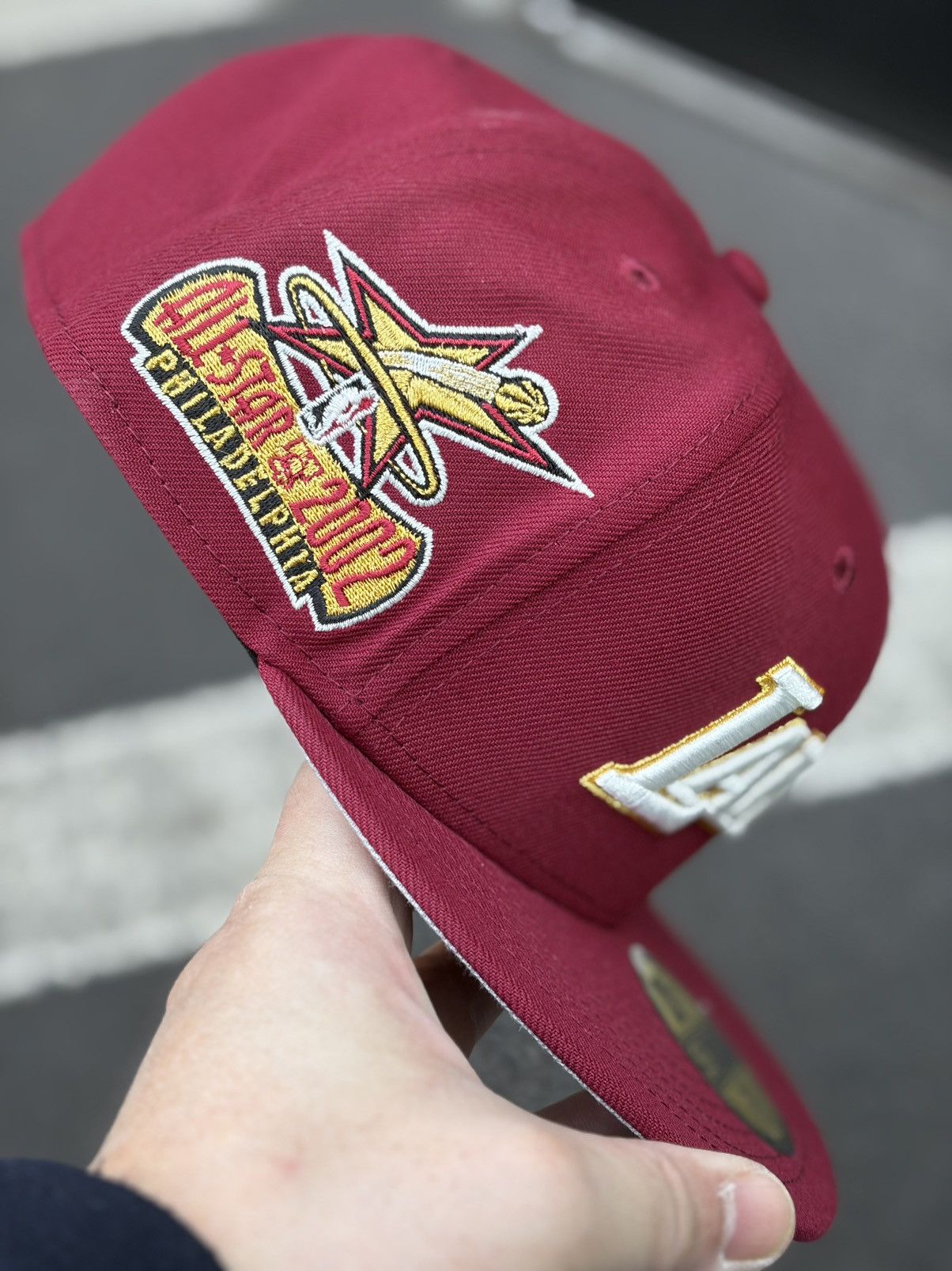 Topperz Maroon LA Lakers size 7 1/4 Size ONE SIZE - 3 Thumbnail