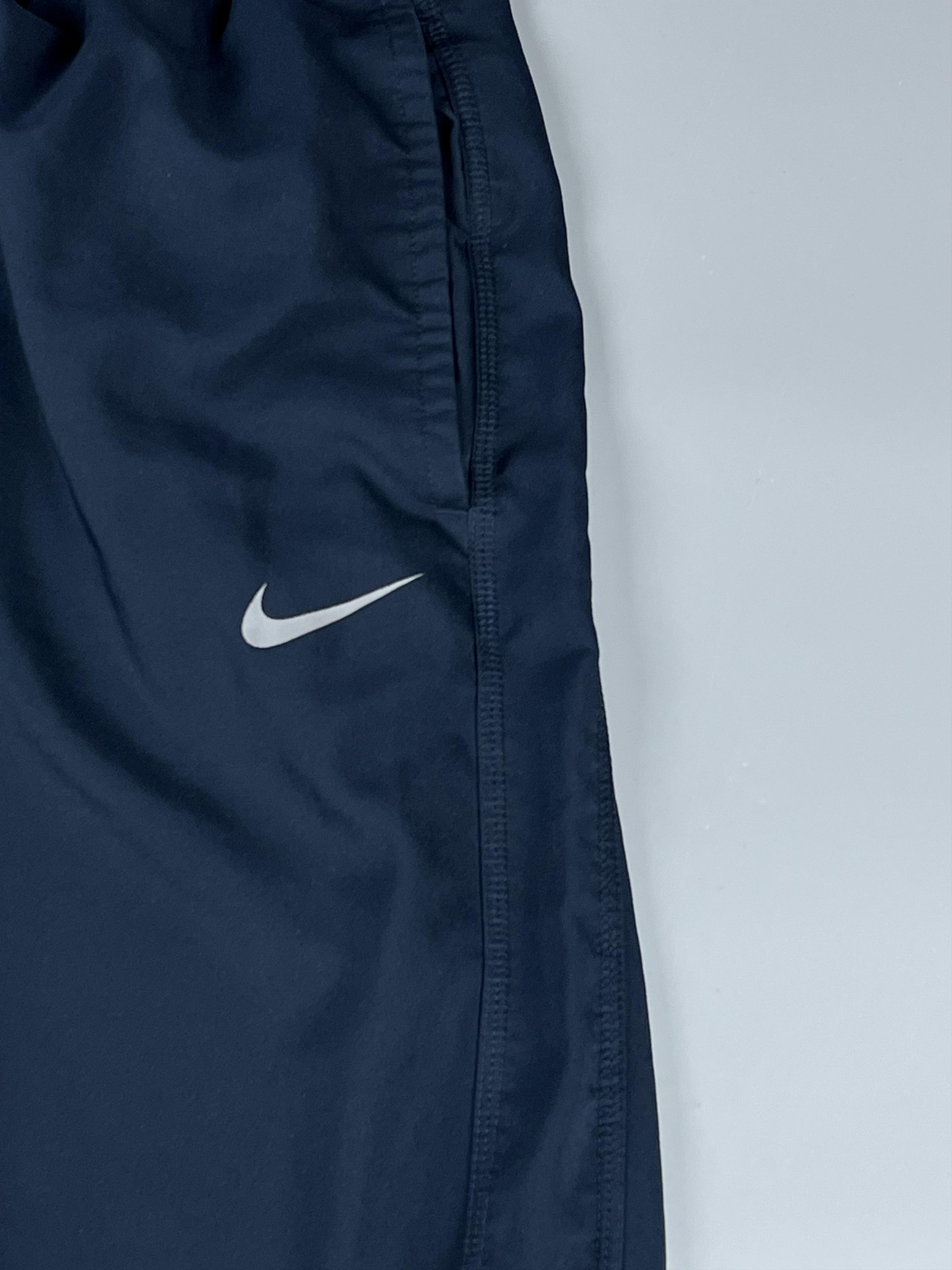 Nike × Vintage 💿 NIKE 90s NYLON VINTAGE PARACHUTE BAGGY PANTS Size US 34 / EU 50 - 2 Thumbnail