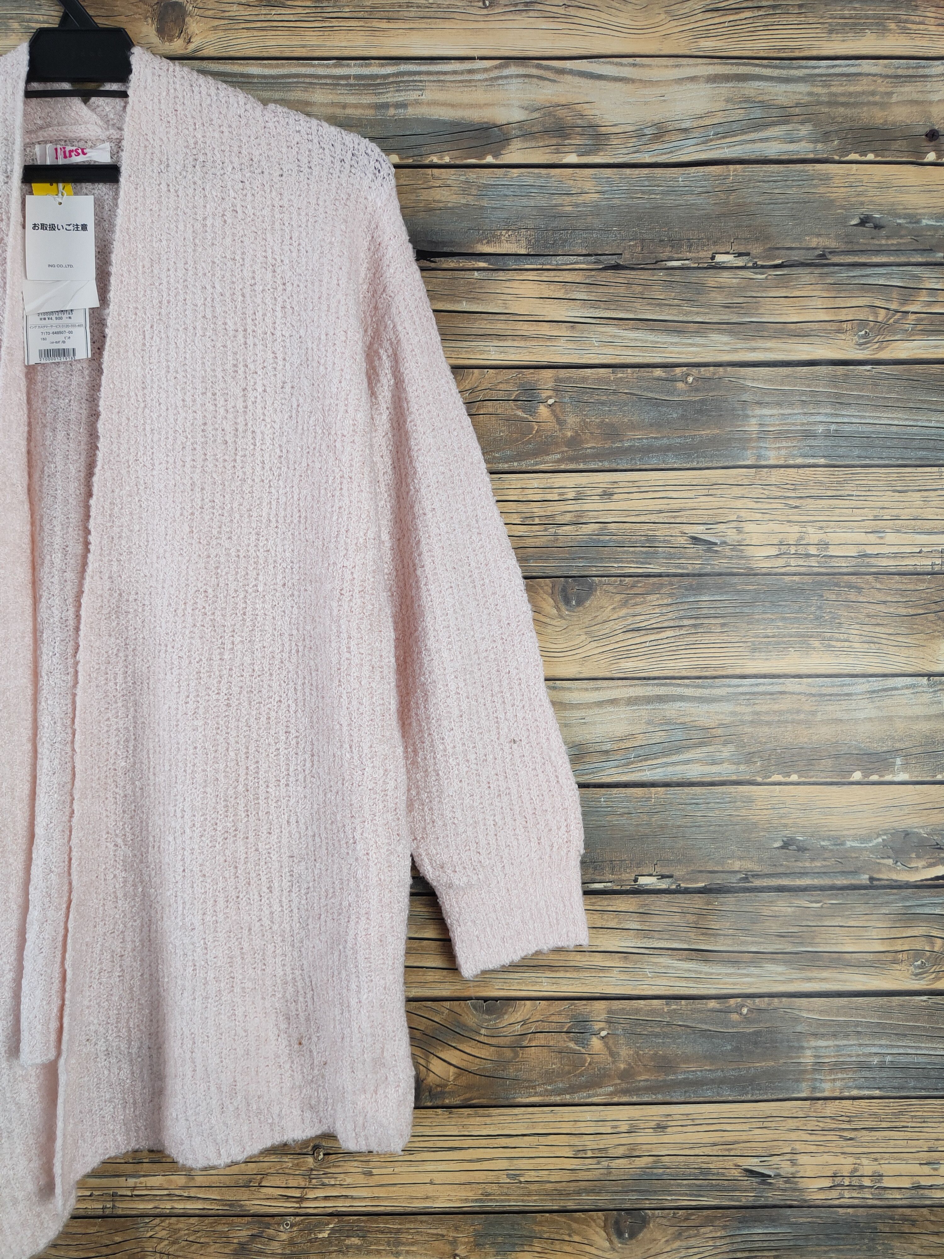 First MFG Co. Ingni-First Peach Knitwear Cardigan #W2235 Size M / US 6-8 / IT 42-44 - 5 Thumbnail