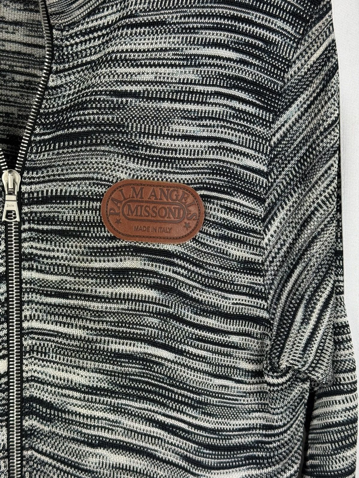 Missoni × Palm Angels Palm Angels Missoni Melange Knit Zip Up Track Top Jacket Size US M / EU 48-50 / 2 - 13 Thumbnail