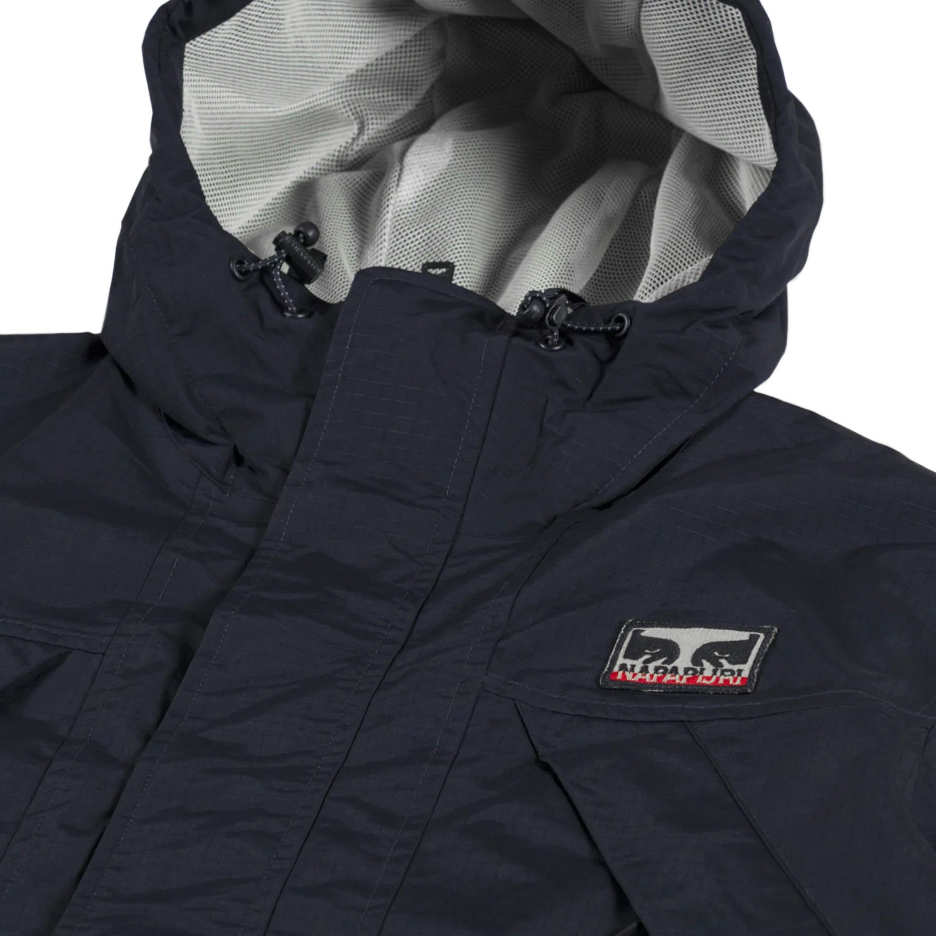 Napapijri OBEY x Napapijri men's spring/autumn jacket (Navy, L) Size US L / EU 52-54 / 3 - 3 Thumbnail