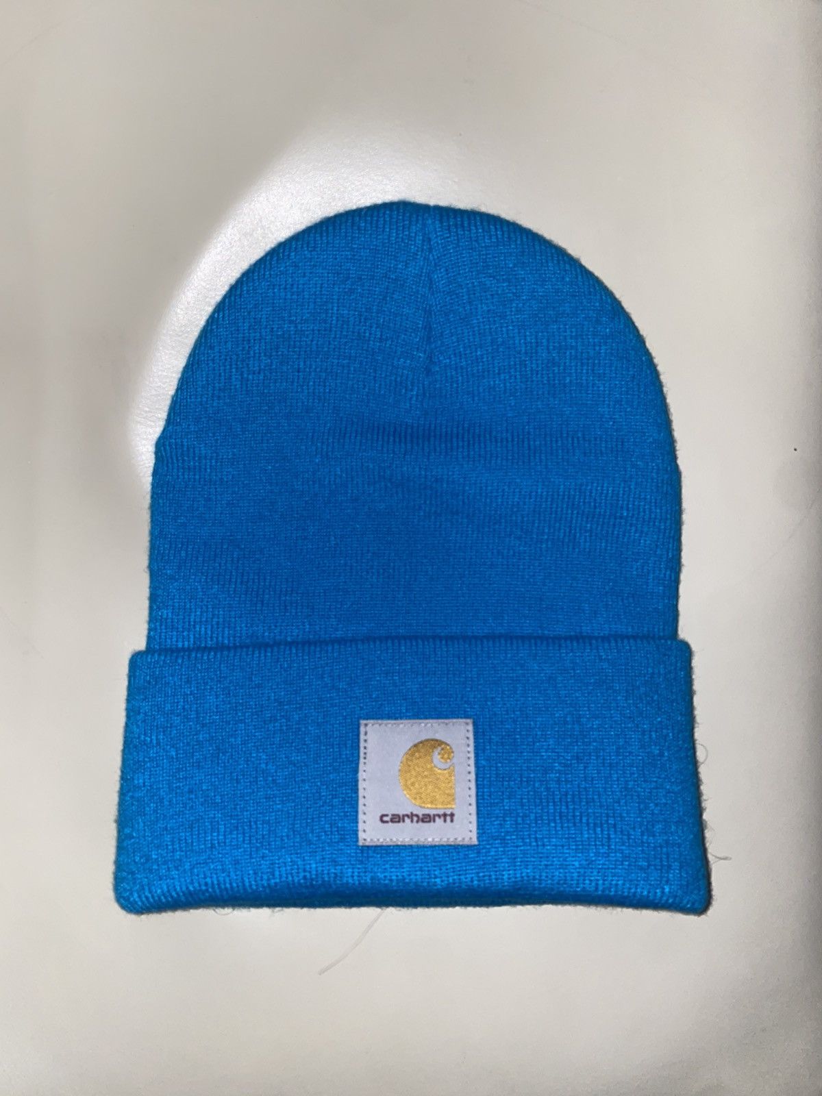 Carhartt Blue Carhartt Beanie Size ONE SIZE - 1 Thumbnail