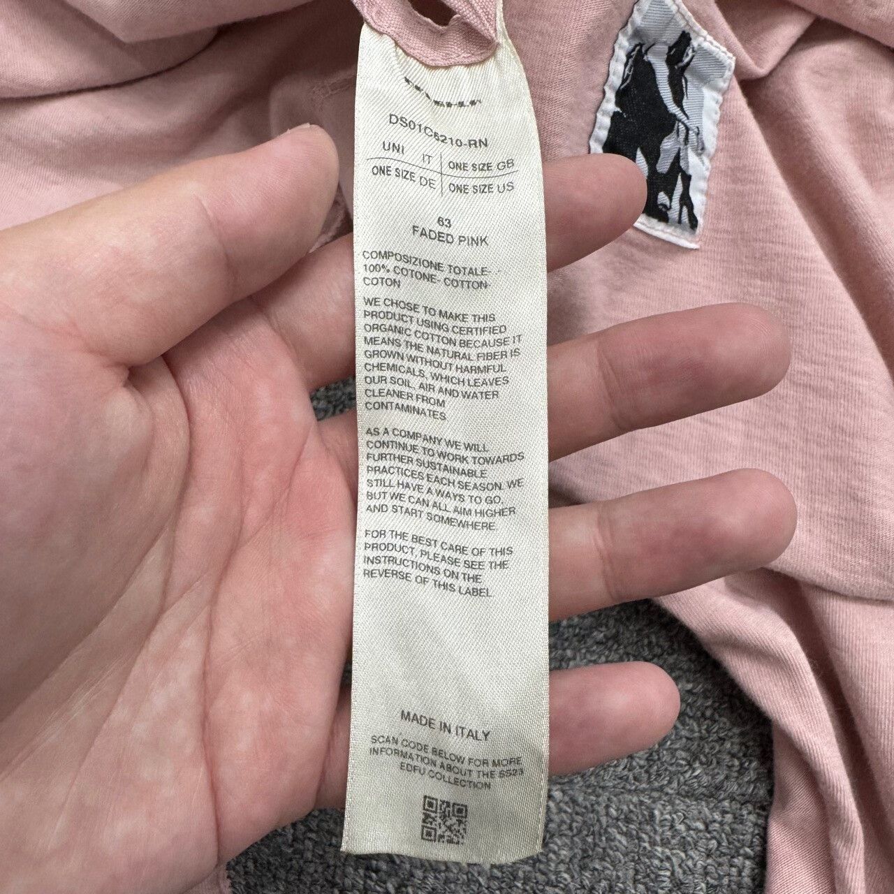 Rick Owens rick owens pink oversized long sleeve shirt. Size S / US 4 / IT 40 - 5 Thumbnail