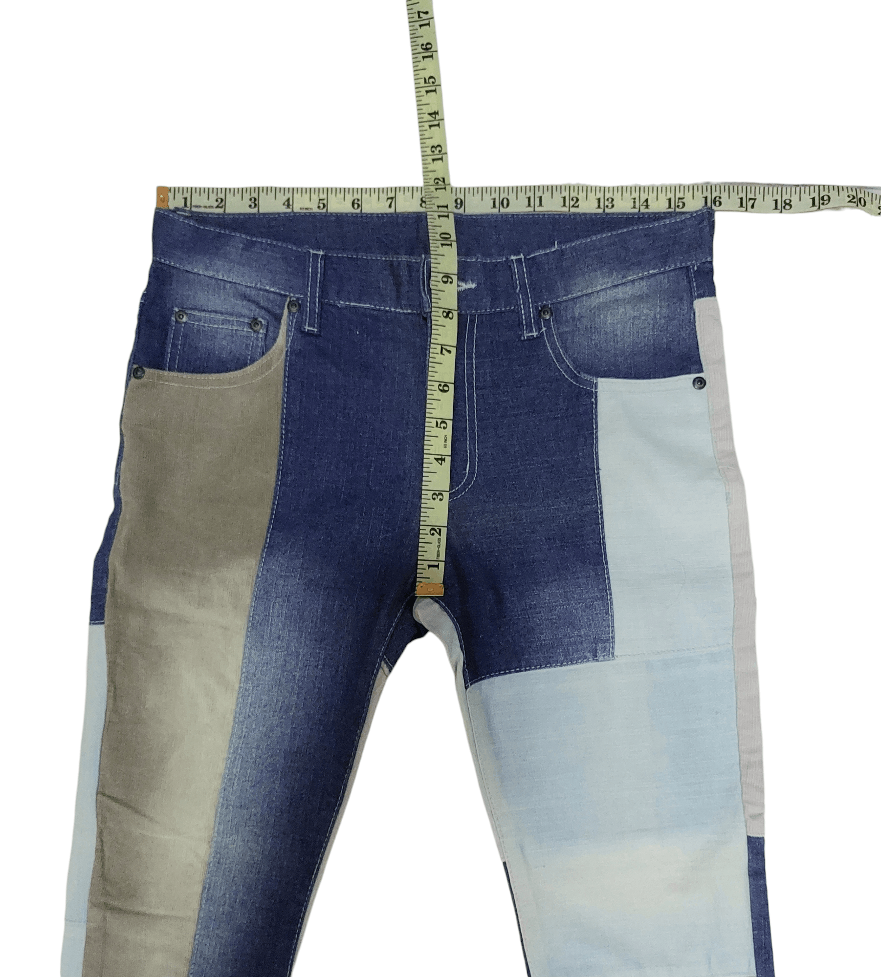Vintage Vintage Japanese Patchwork Denim Size US 32 / EU 48 - 22 Thumbnail