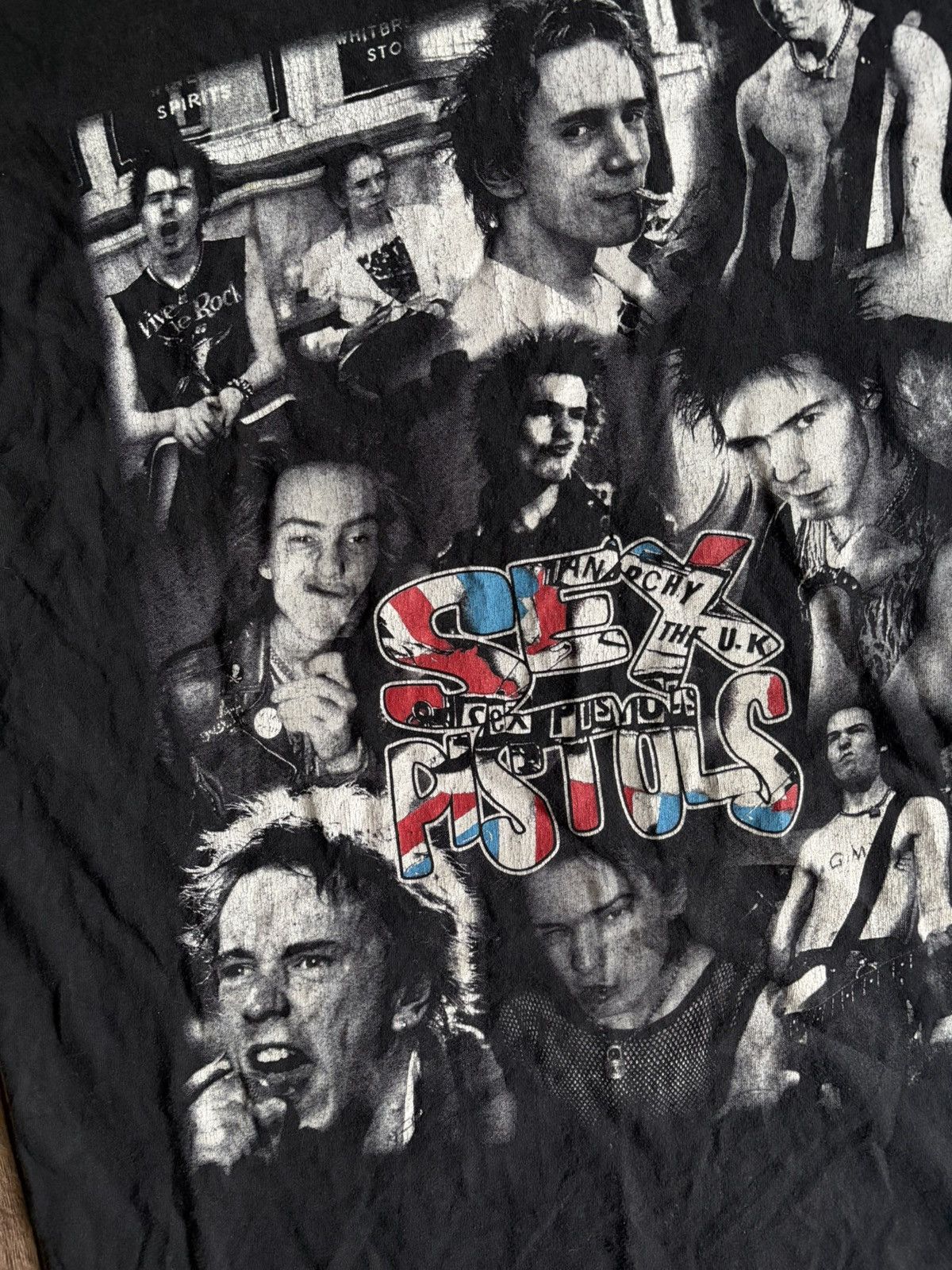 Band Tees × Vintage Vintage 90s Sex Pistols T-Shirt UK Punk Rock Sid Vicious XL Size US XL / EU 56 / 4 - 3 Thumbnail