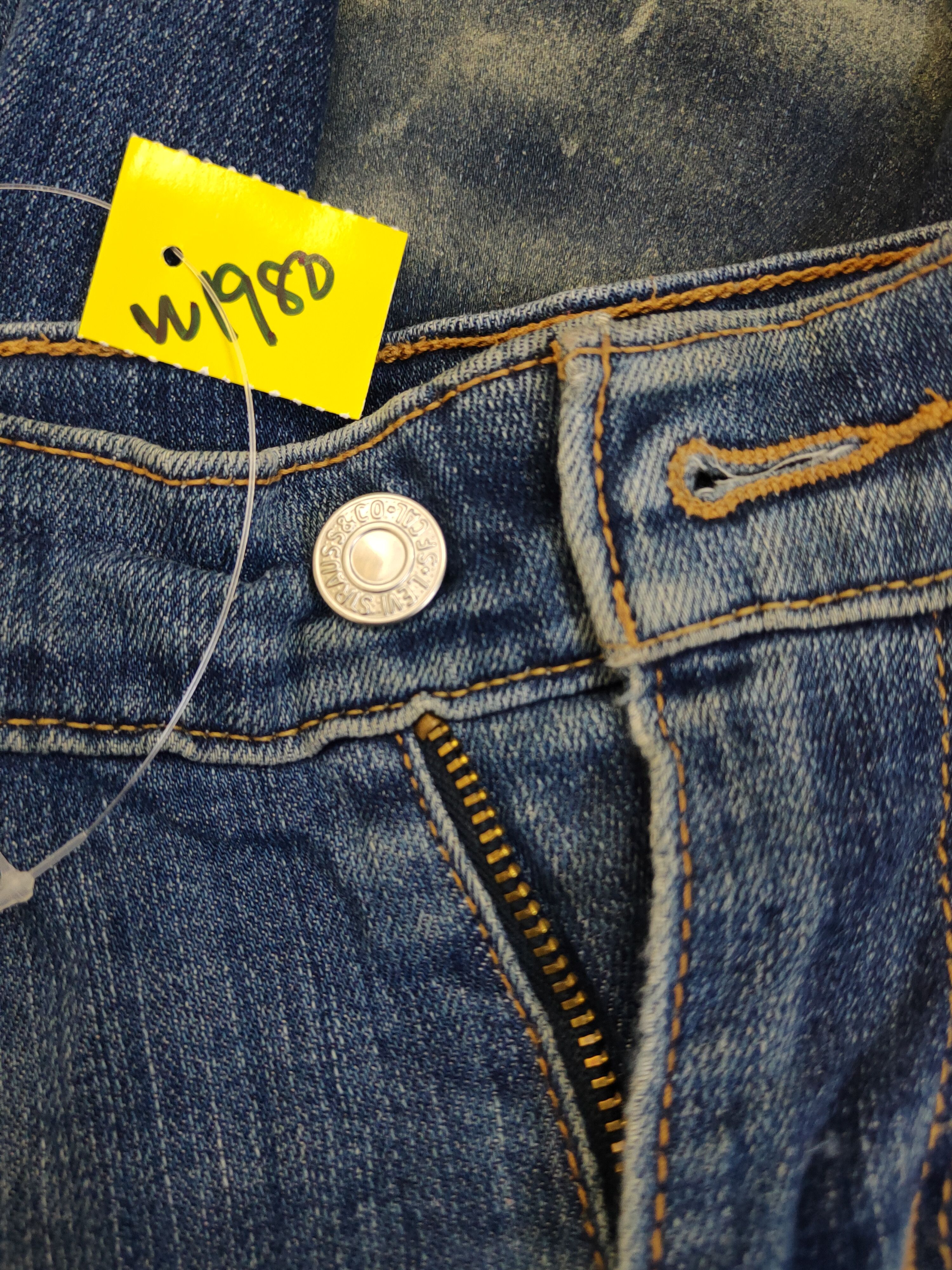 Levi's Levi's painter bootcut Distressed Ripped denim Jeans #W1980 Size 27" / US 4 / IT 40 - 20 Thumbnail