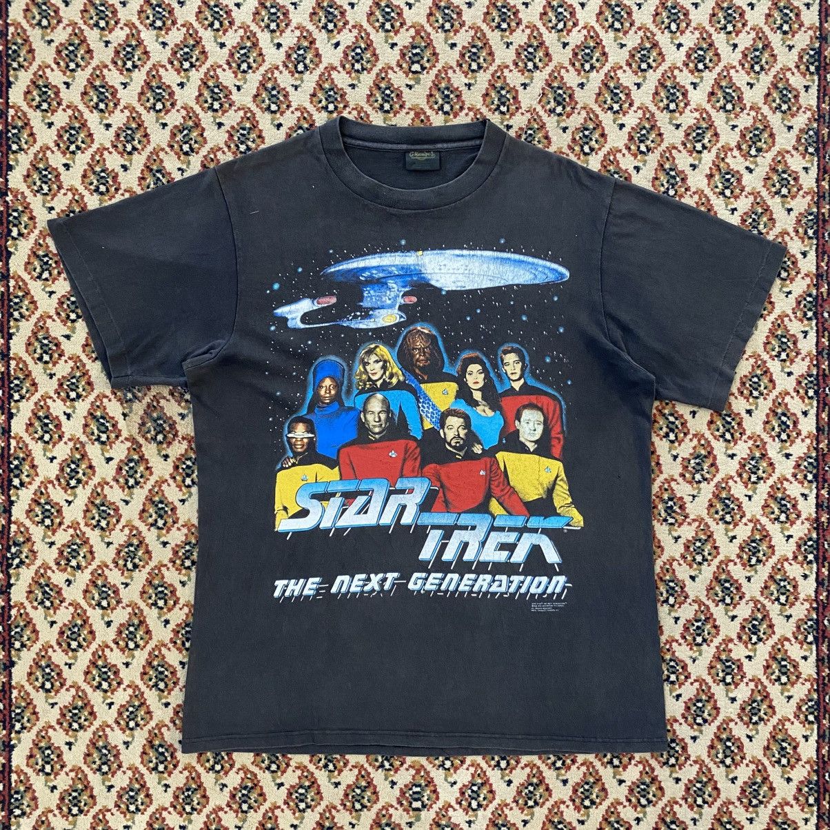 Star Wars × Vintage Vintage 1991 Star Trek The Next Generation Tee Size US L / EU 52-54 / 3 - 1 Thumbnail