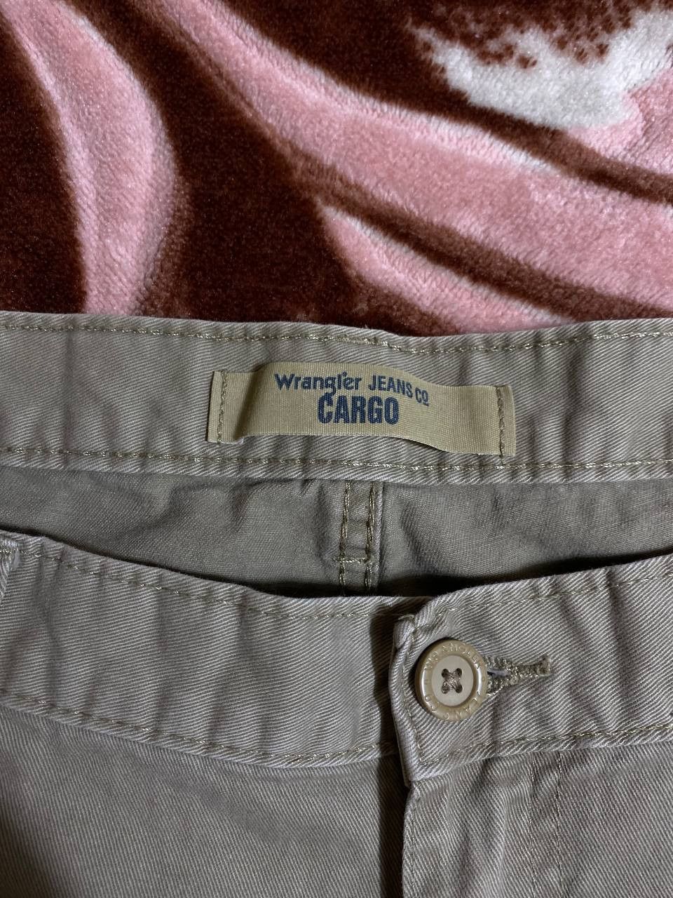 Wrangler Vintage Wrangler Crazy Crash Dirty Baggy Faded Cargo Pants Size US 36 / EU 52 - 2 Thumbnail