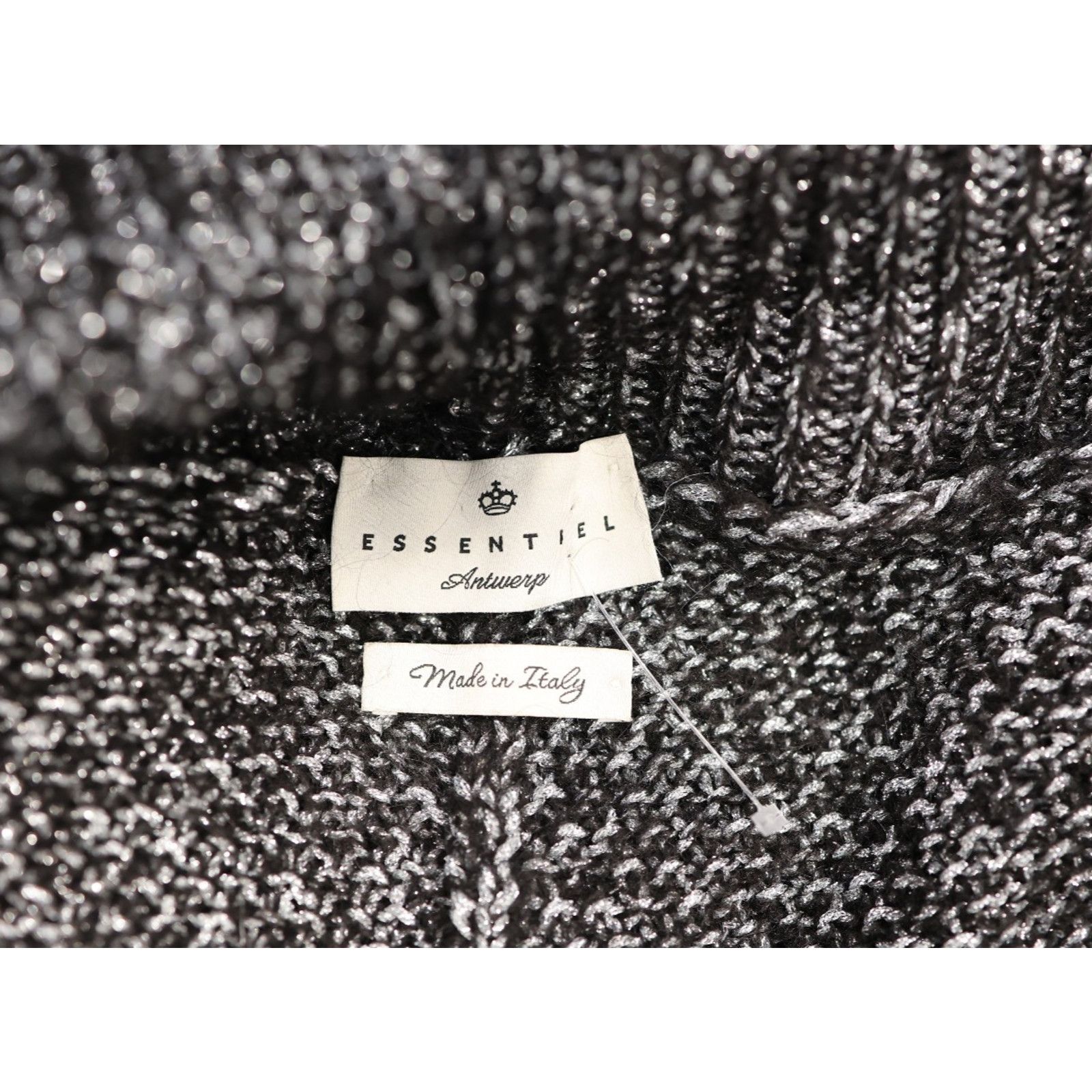 Essentiel Antwerp ESSENTIEL ANTWERP Marled Chunky Cardigan Sweater O/S Size ONE SIZE - 6 Thumbnail