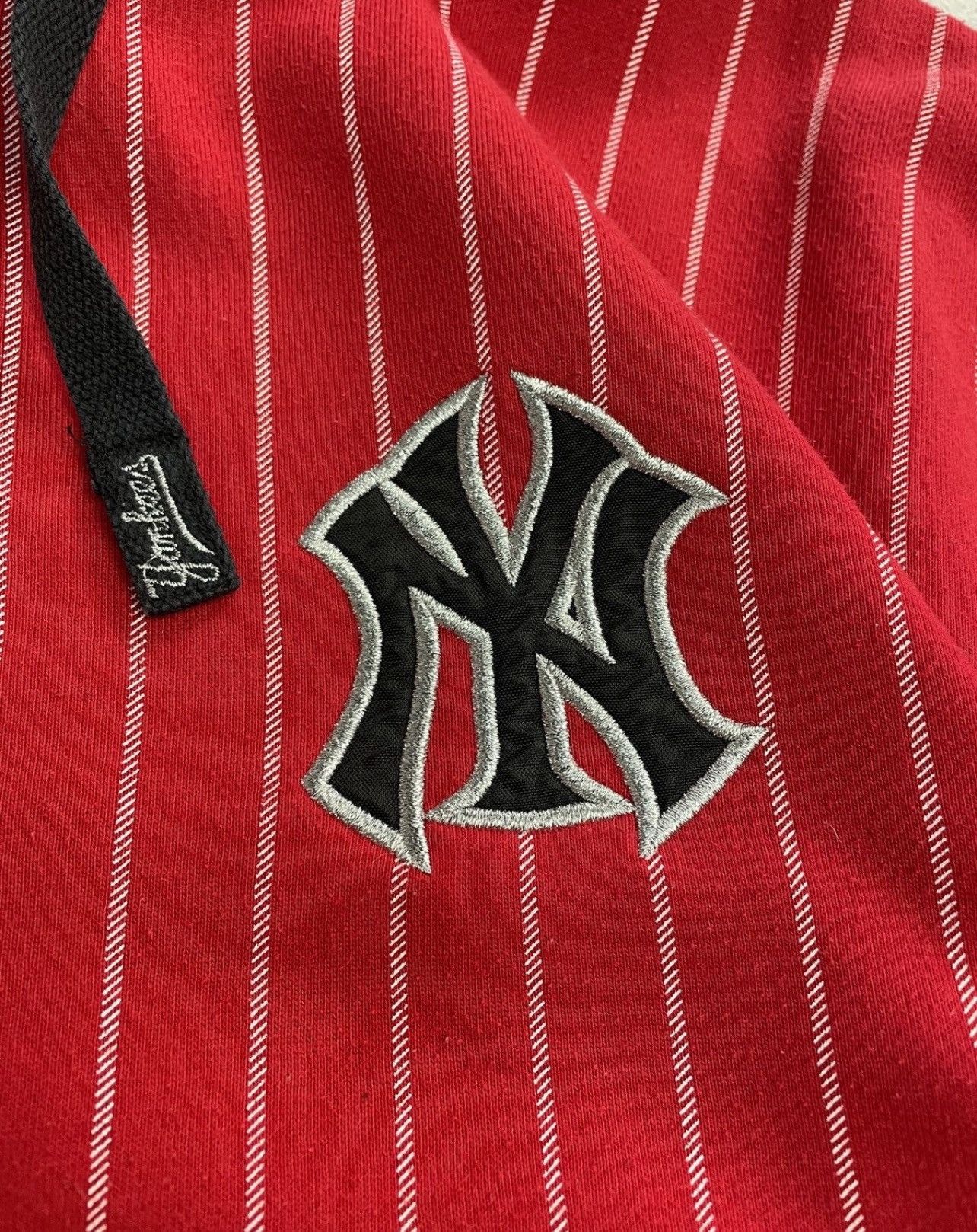 New York Yankees Red 00s Yankees Zip Hoodie w/ Rhinestone Buttons New York Size US XL / EU 56 / 4 - 12 Thumbnail