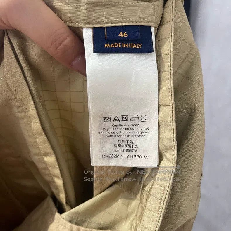 Louis Vuitton Louis Vuitton size US 46 Khaki logo overalls pants Size US 30 / EU 46 - 4 Thumbnail