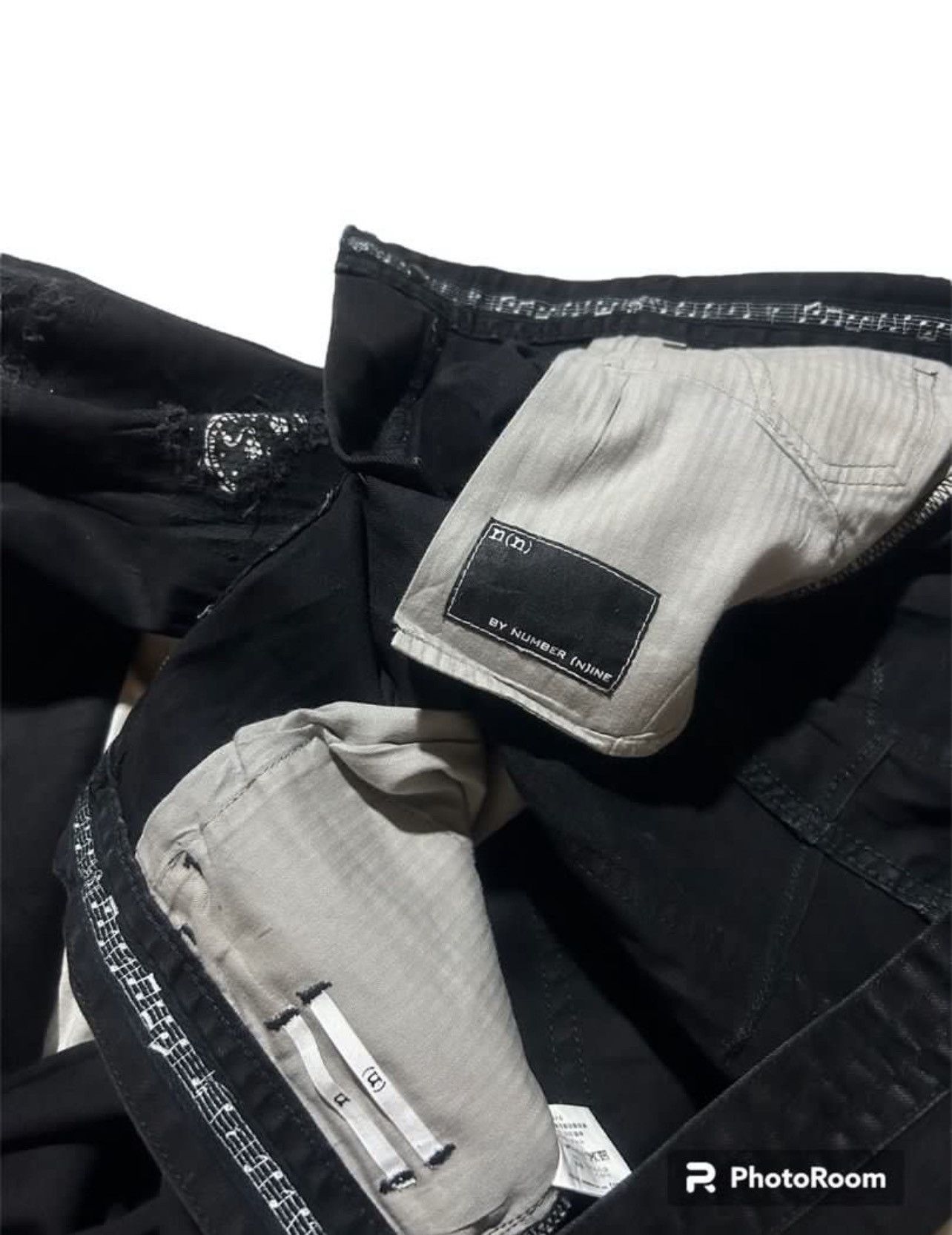 Number (N)ine Rare Number Nine Ripped Music Note Jeans Grailed