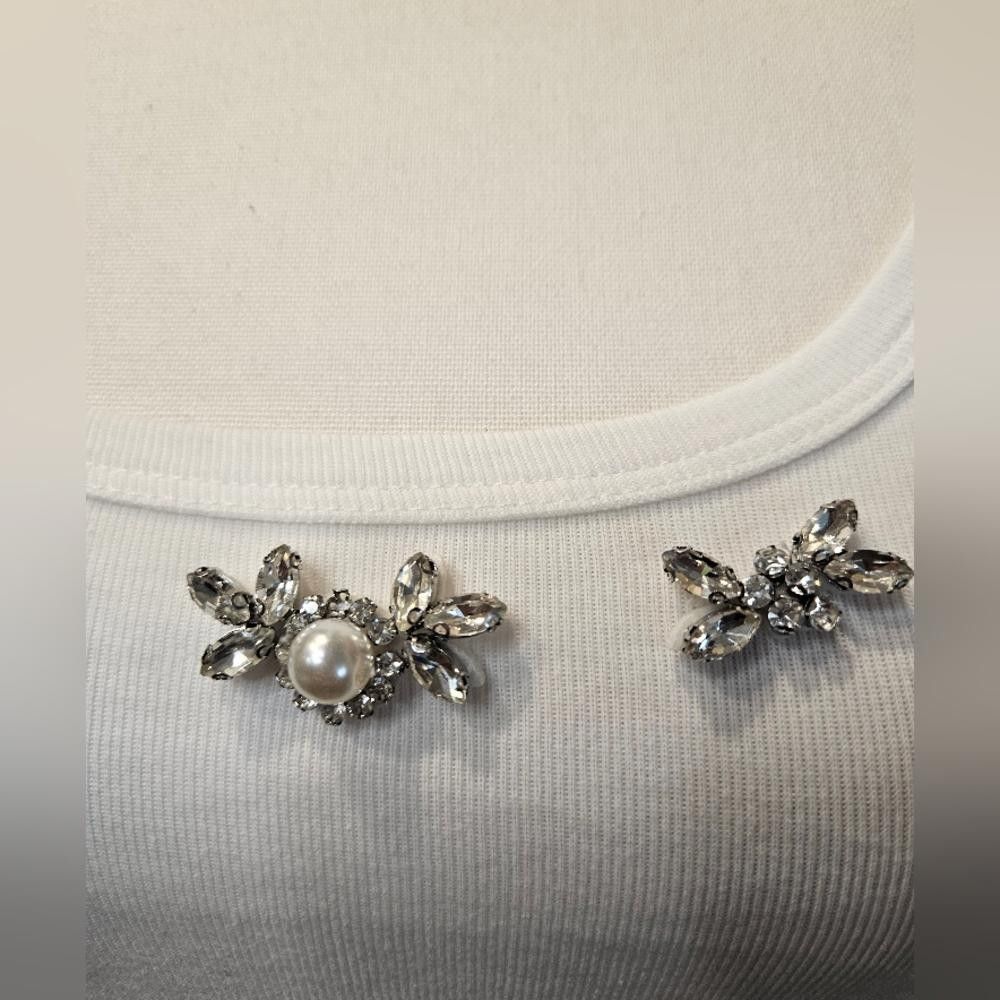 Zara Zara Tank with Rhinestone Embelishments Size S / US 4 / IT 40 - 2 Thumbnail